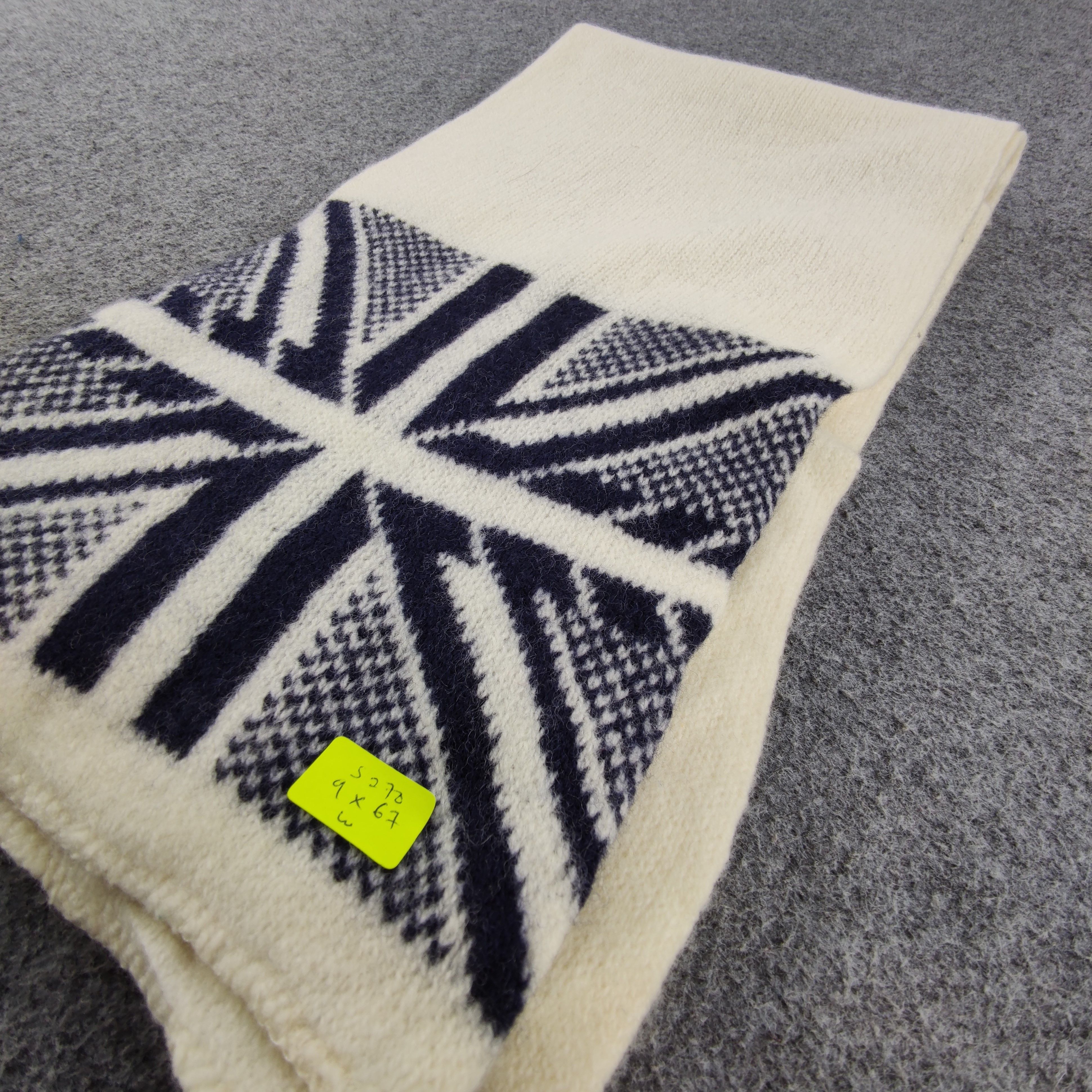 Vintage Glenn Prince Scarf/Muffler/Wool S270 Size ONE SIZE - 6 Thumbnail