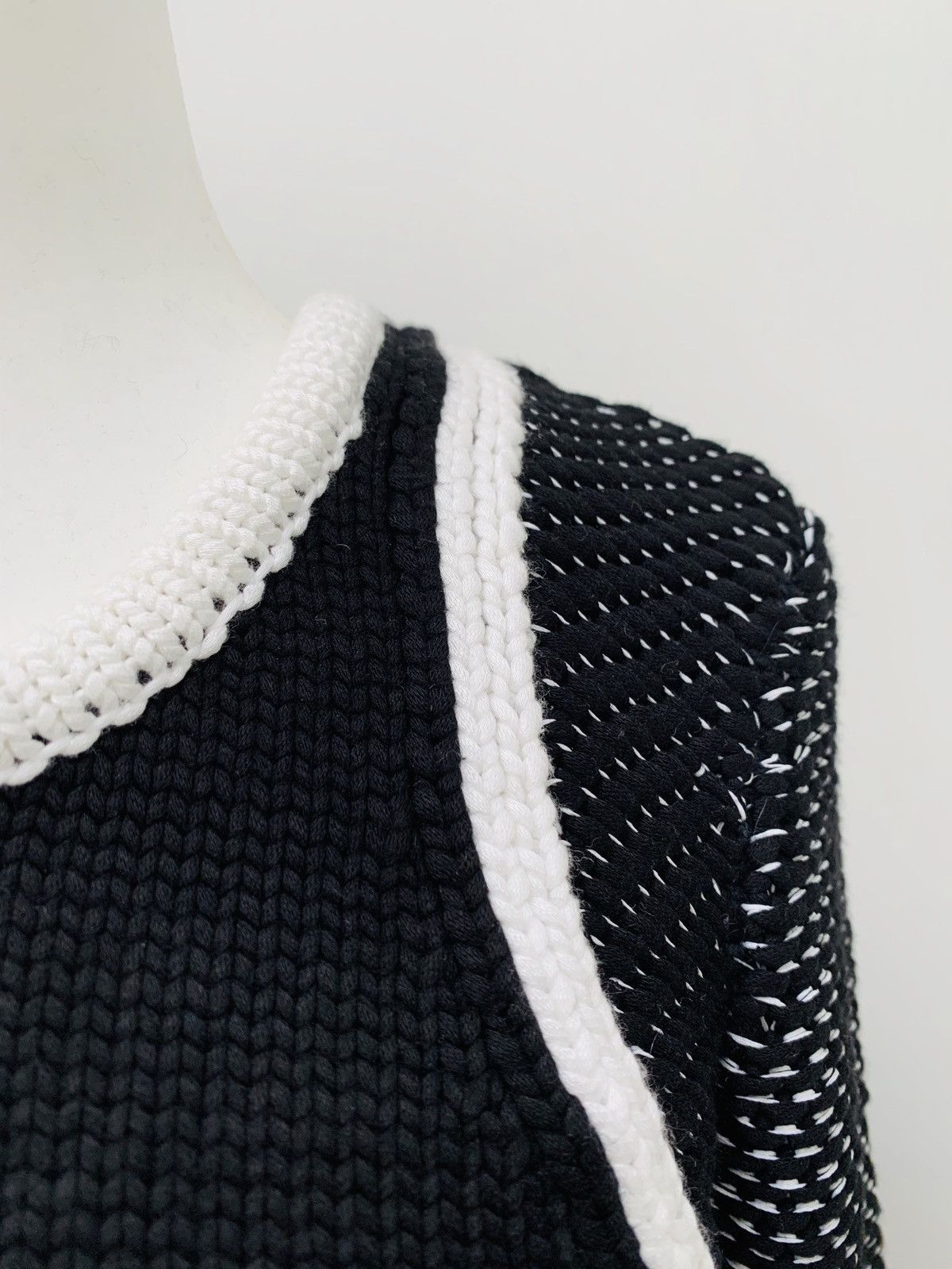 Helmut Lang Helmut Lang NWOT Intarisa Knit 3/4 sleeve pullover Size US XXS / EU 40 - 9 Thumbnail
