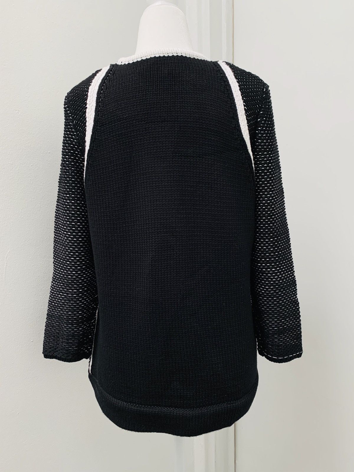 Helmut Lang Helmut Lang NWOT Intarisa Knit 3/4 sleeve pullover Size US XXS / EU 40 - 5 Thumbnail