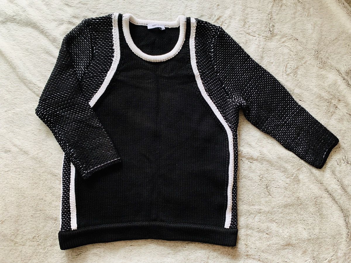 Helmut Lang Helmut Lang NWOT Intarisa Knit 3/4 sleeve pullover Size US XXS / EU 40 - 2 Thumbnail