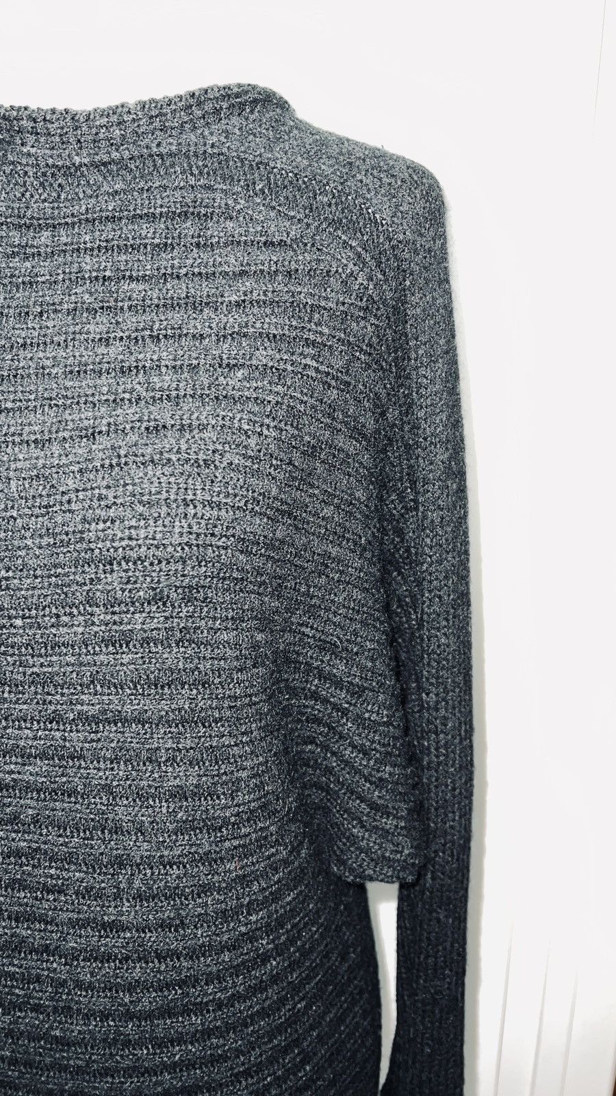 Helmut Lang NWOT Bat Sleeve Heavy Knit Elongated Sweater XS/S Size US XS / EU 42 / 0 - 6 Thumbnail