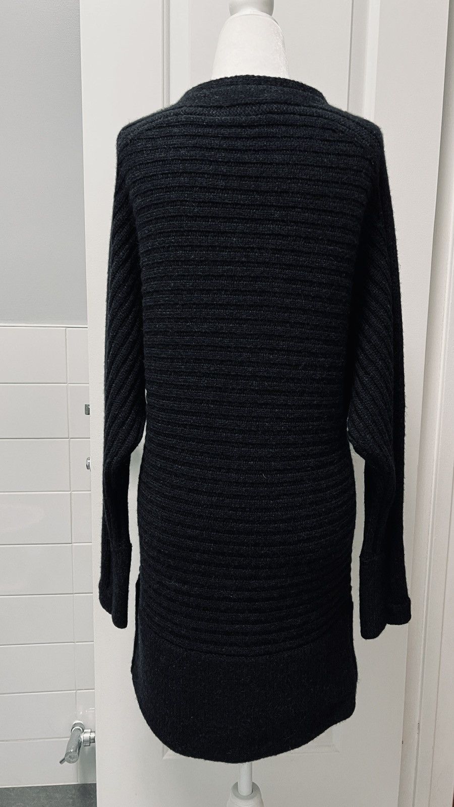 Helmut Lang NWOT Bat Sleeve Heavy Knit Elongated Sweater XS/S Size US XS / EU 42 / 0 - 3 Thumbnail