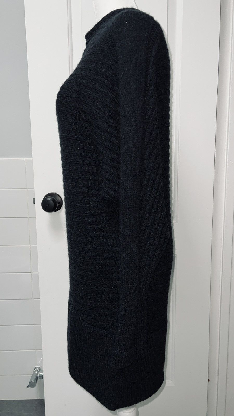 Helmut Lang NWOT Bat Sleeve Heavy Knit Elongated Sweater XS/S Size US XS / EU 42 / 0 - 5 Thumbnail