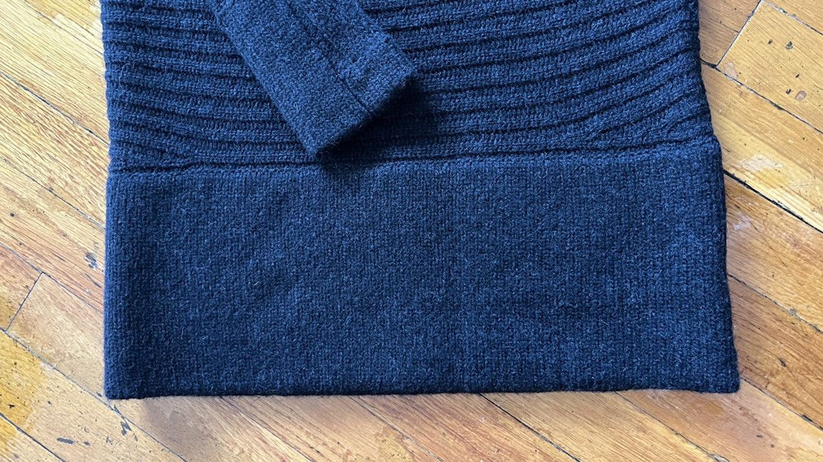 Helmut Lang NWOT Bat Sleeve Heavy Knit Elongated Sweater XS/S Size US XS / EU 42 / 0 - 19 Thumbnail