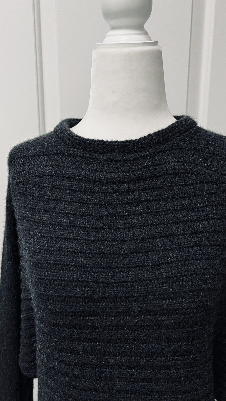 Helmut Lang NWOT Bat Sleeve Heavy Knit Elongated Sweater XS/S Size US XS / EU 42 / 0 - 10 Thumbnail