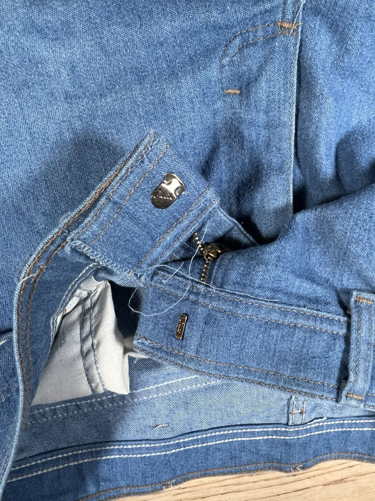 Vintage × Wrangler Vintage 70s Wrangler Denim Jeans Made In USA 36 Size US 36 / EU 52 - 7 Thumbnail