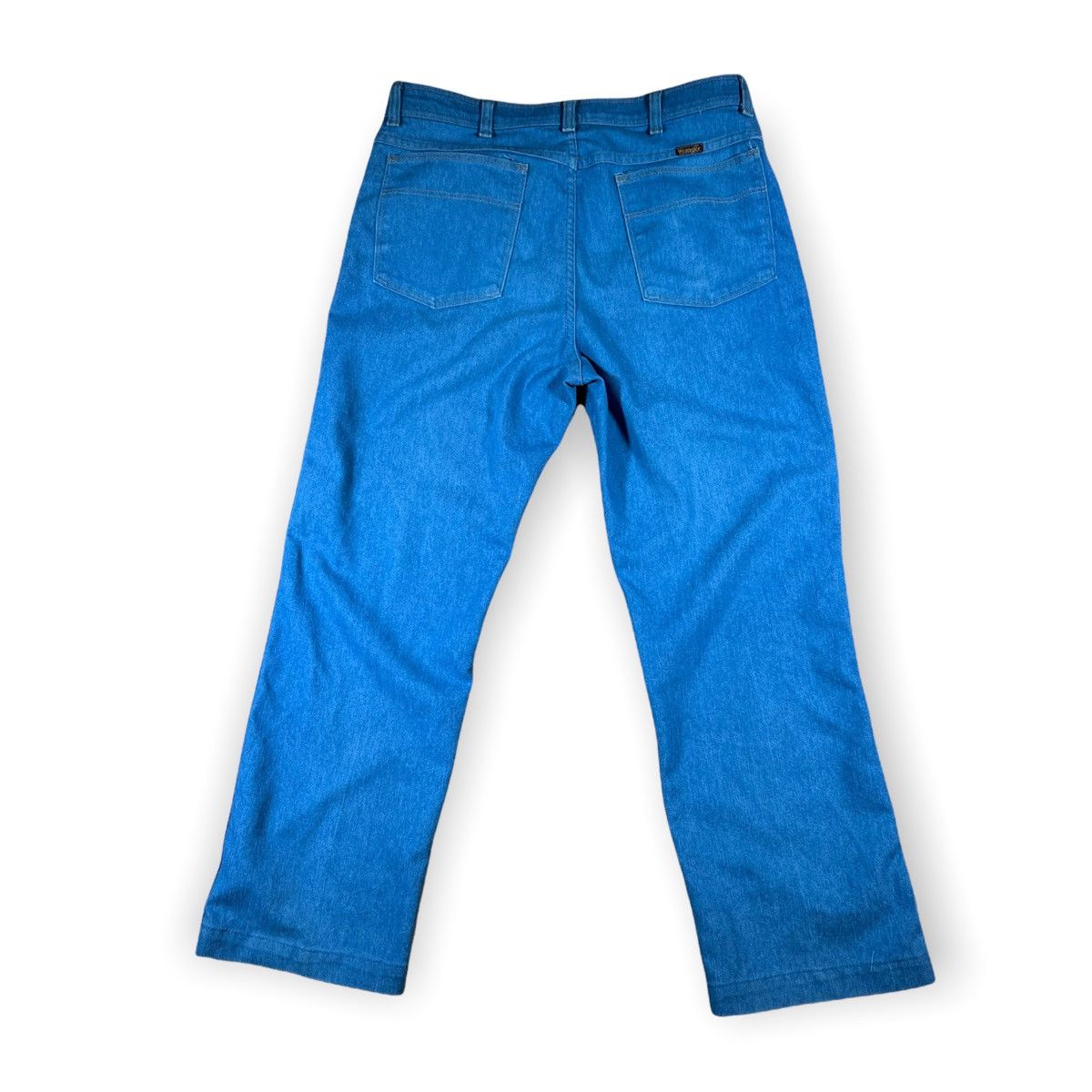 Vintage × Wrangler Vintage 70s Wrangler Denim Jeans Made In USA 36 Size US 36 / EU 52 - 2 Thumbnail