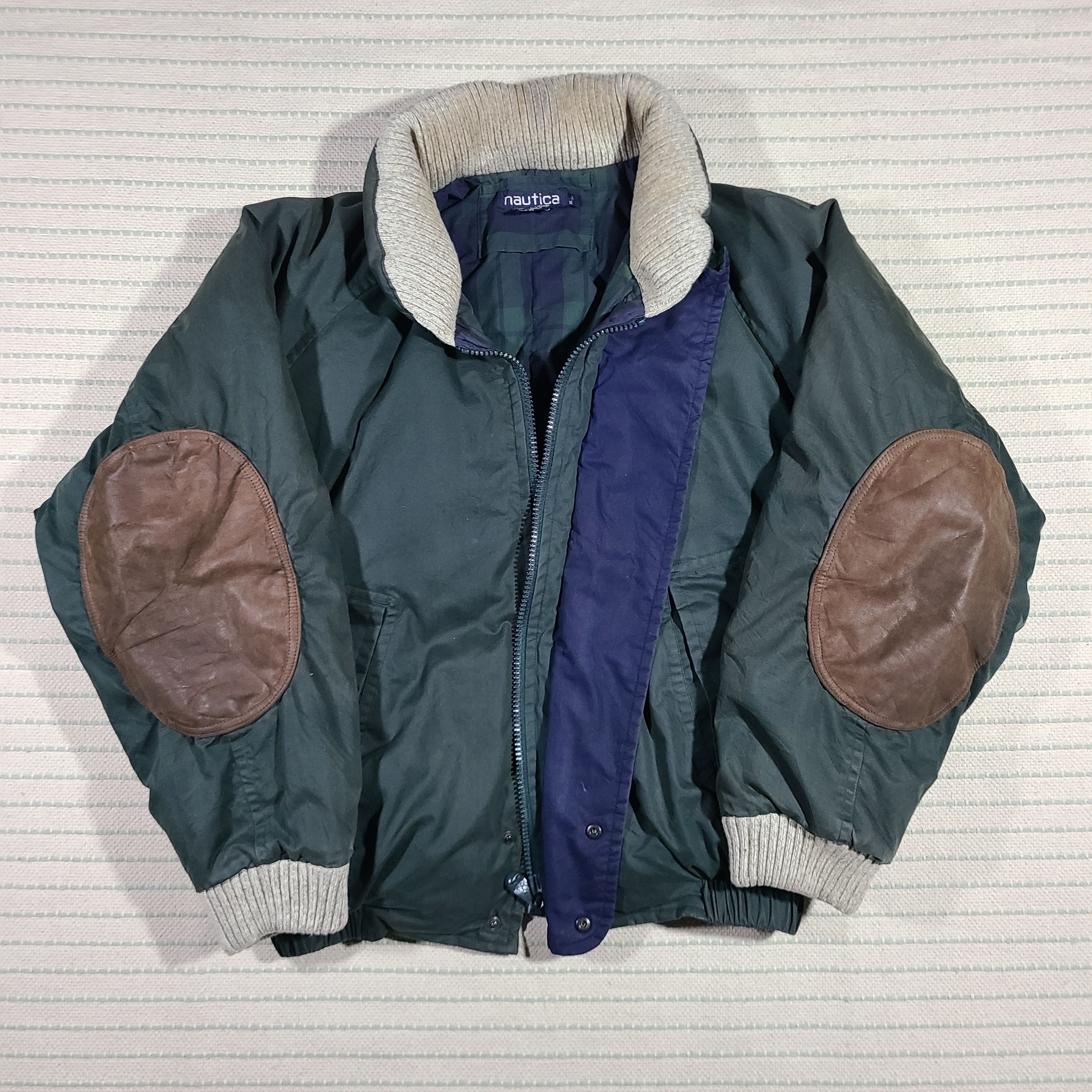 Nautica Giacca Bomber Uomo Classic Fit Con Ricamo – Leggera Con Cappuccio, Ideale Per Mezza Stagione - 3