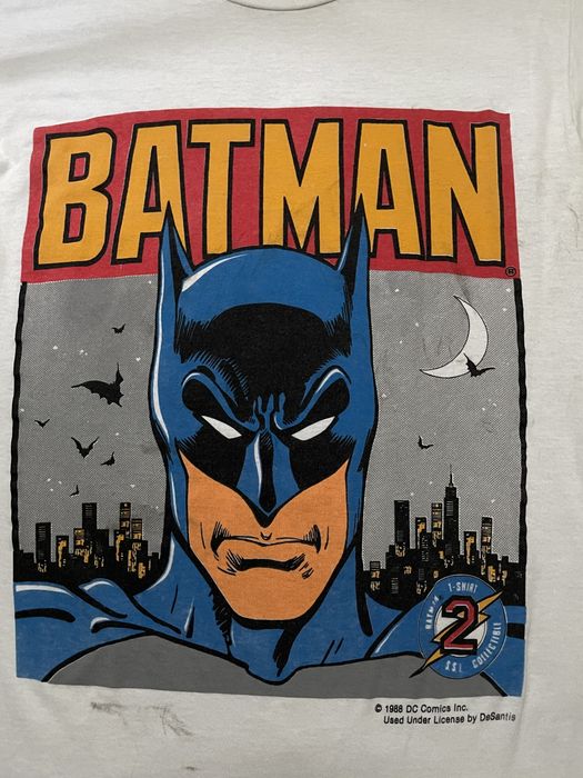 Vintage 80s Stanley Desantis Batman tee | Grailed