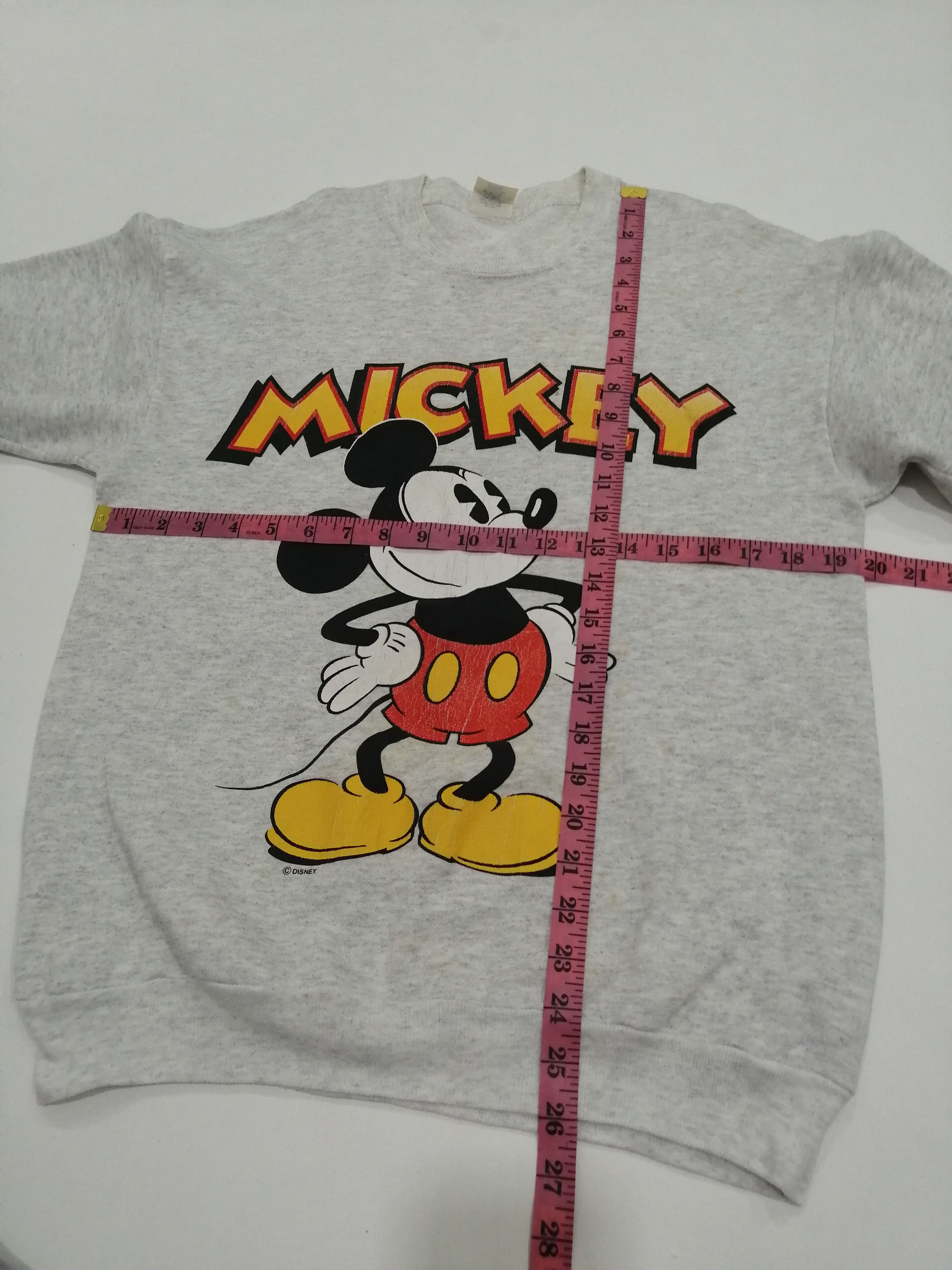 Cartoon Network × Mickey Mouse × Vintage Vintage 80s Mickey Mouse Sweatshirts Printed Size US M / EU 48-50 / 2 - 11 Thumbnail