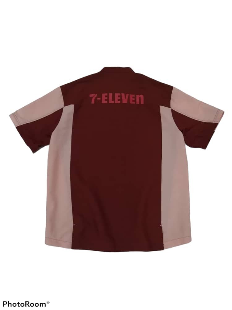 Japanese Brand × Uniform Wares × Vintage Vintage 90s 7 Eleven Uniform Wares Shirts Size US XXL / EU 58 / 5 - 2 Thumbnail