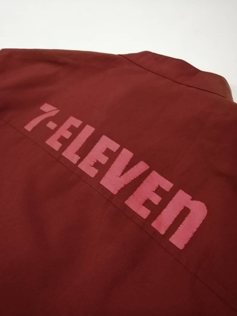 Japanese Brand × Uniform Wares × Vintage Vintage 90s 7 Eleven Uniform Wares Shirts Size US XXL / EU 58 / 5 - 5 Thumbnail