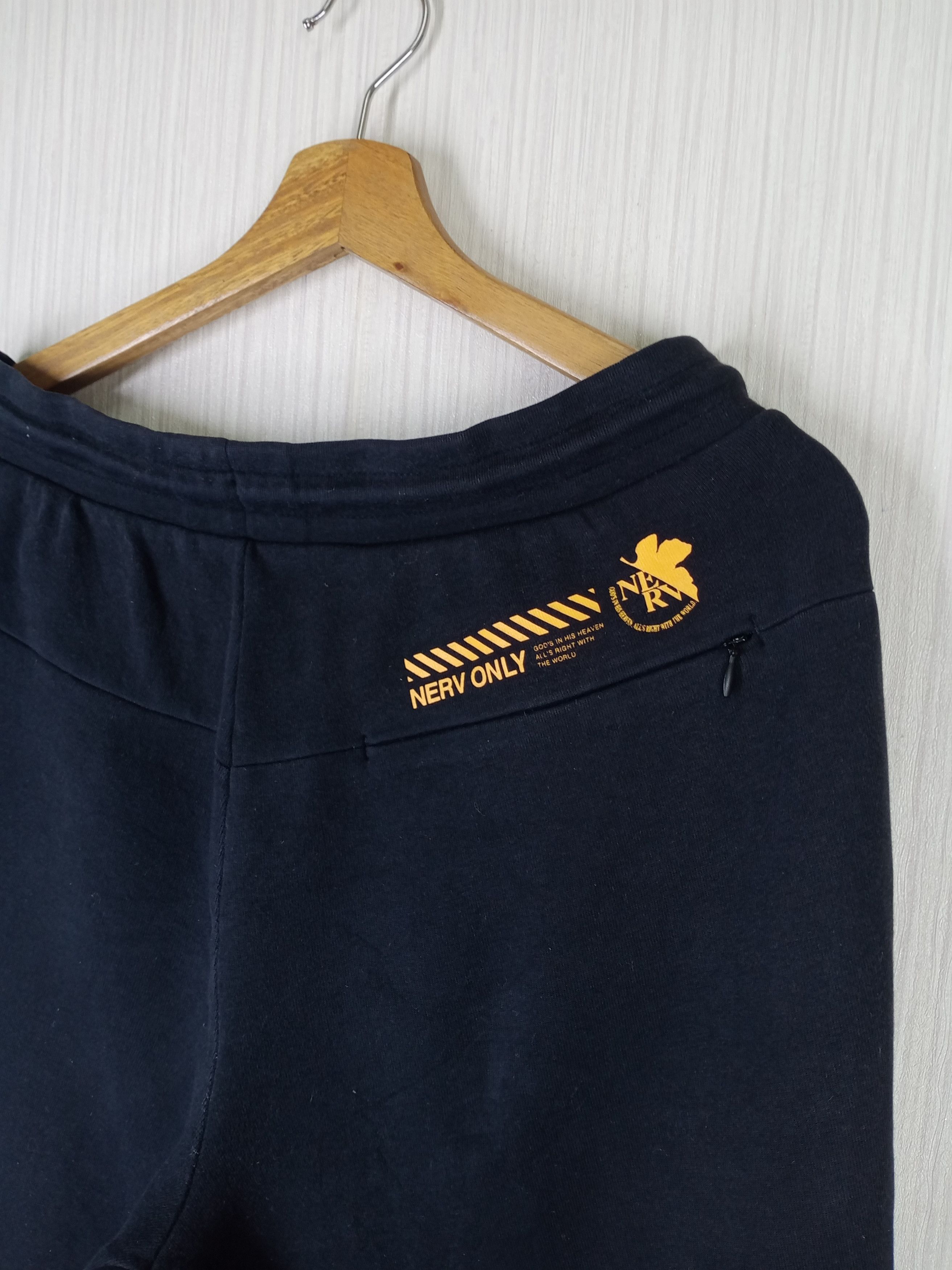 Anime × Cartoon Network × Japanese Brand Rare Evangelion Unit 01 Nerv Khara Anime Jogger Sweat Pants Size US 34 / EU 50 - 3 Thumbnail