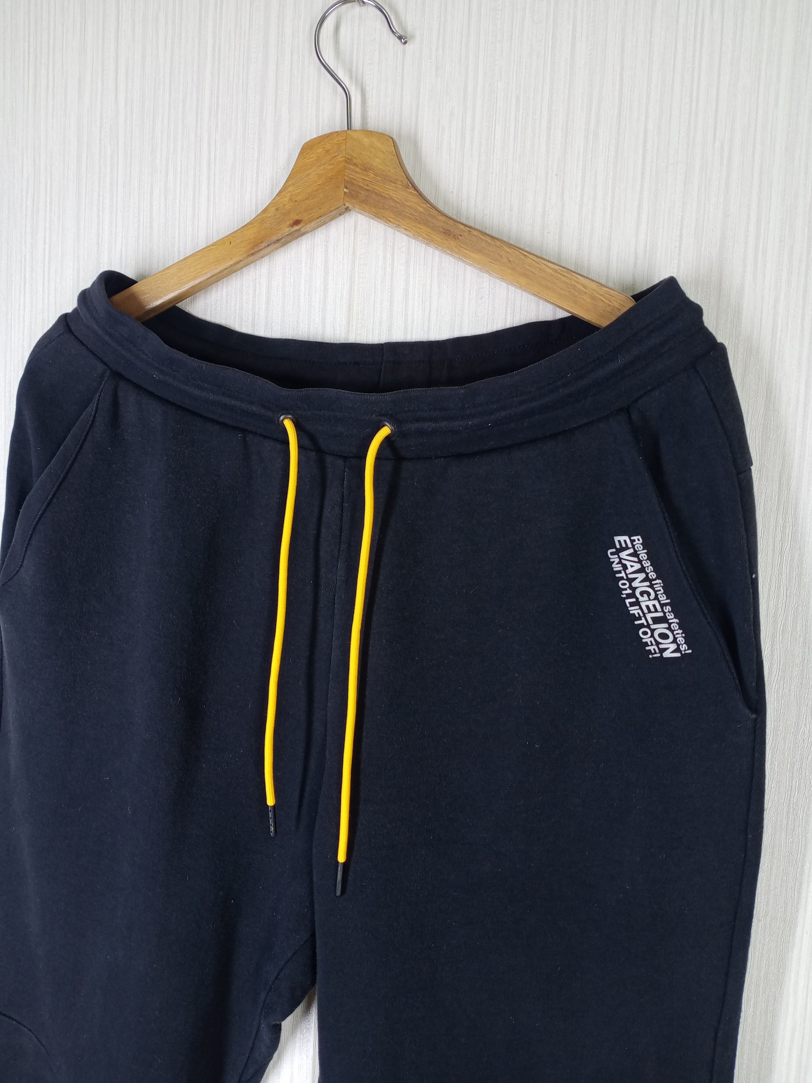 Anime × Cartoon Network × Japanese Brand Rare Evangelion Unit 01 Nerv Khara Anime Jogger Sweat Pants Size US 34 / EU 50 - 4 Thumbnail
