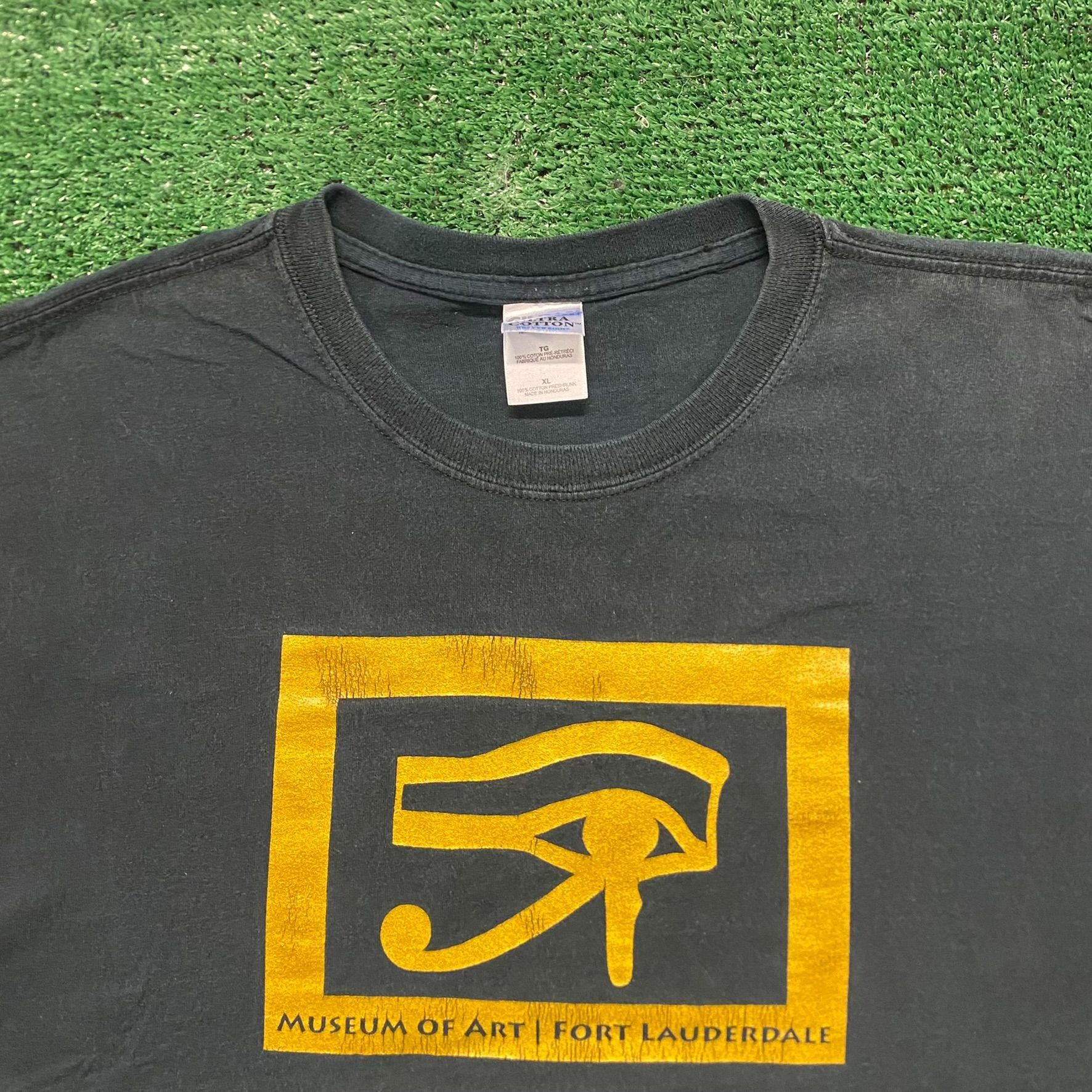 Gildan × Vintage Ancient Egyptian Hieroglyphics Vintage Art Museum T-Shirt Size US XL / EU 56 / 4 - 2 Thumbnail