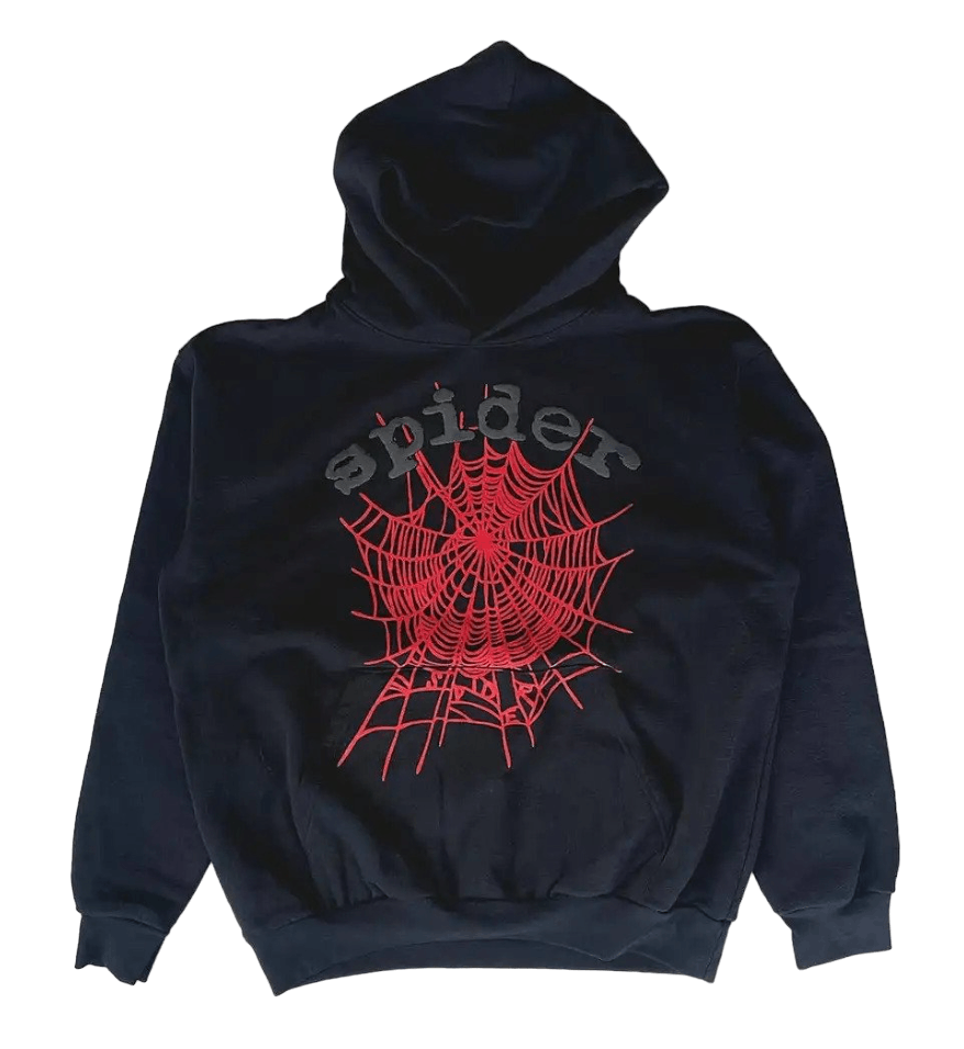 image of Spider Worldwide Sp5Der OG Websuit Hoodie Black X-Large, Men's (Size XL)