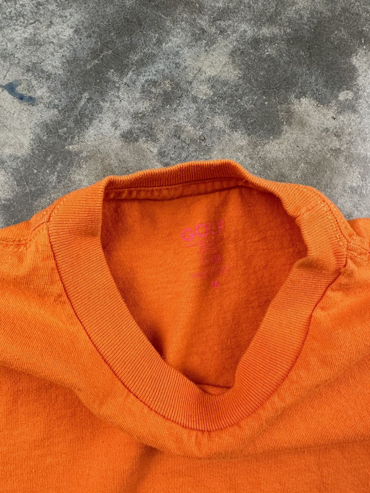 Golf Wang Golf Wang 3D Sleeve Logo Long Sleeve Tee Orange Sz. Medium Size US M / EU 48-50 / 2 - 4 Thumbnail