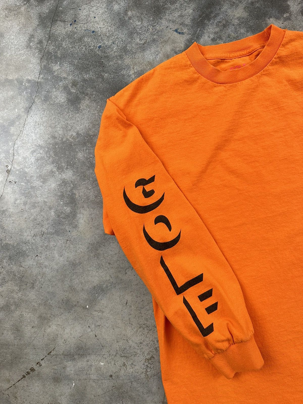 Golf Wang Golf Wang 3D Sleeve Logo Long Sleeve Tee Orange Sz. Medium Size US M / EU 48-50 / 2 - 2 Thumbnail