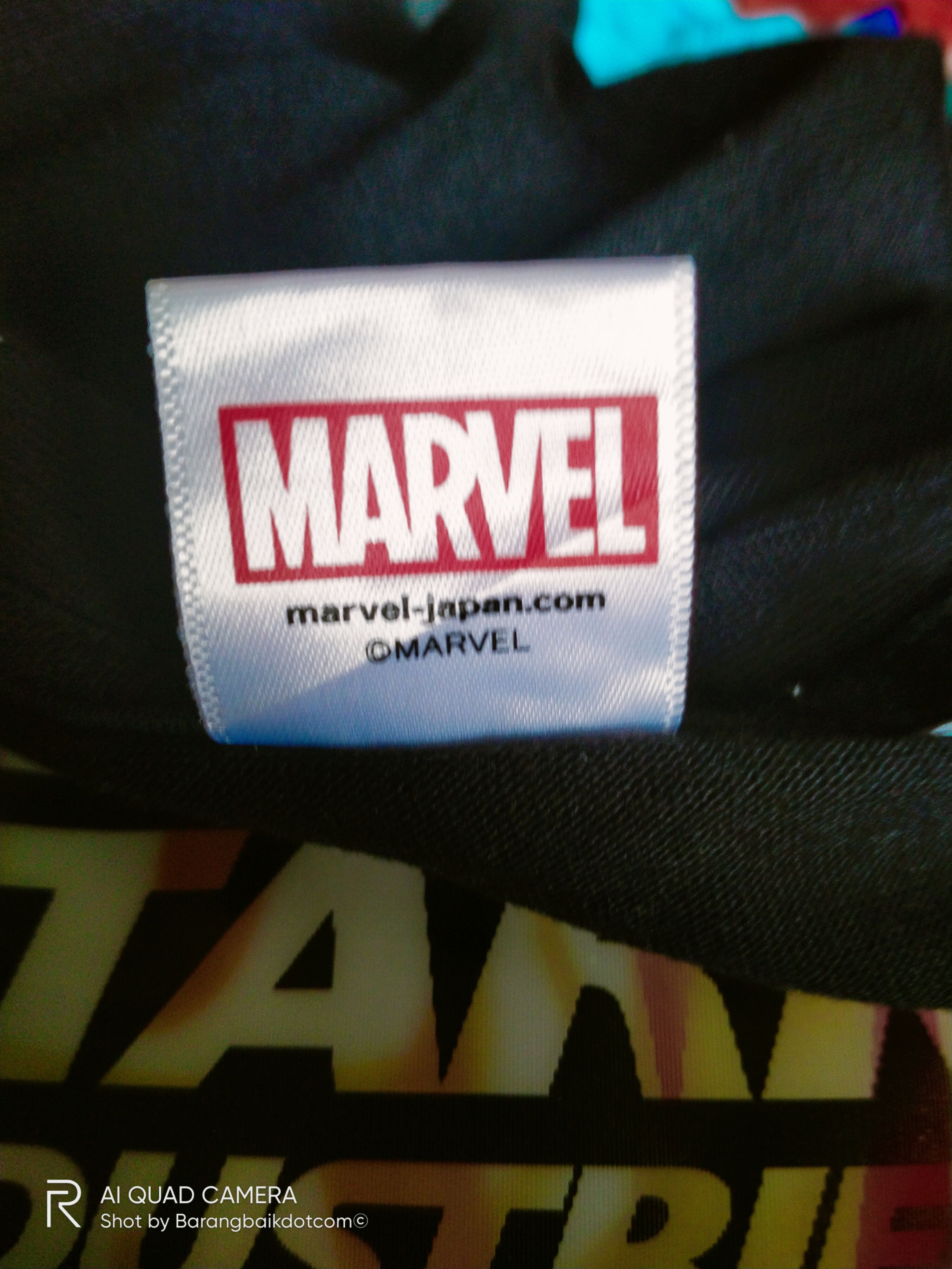 DC Comics × Marvel Comics Marvel --Tony Industries Bogo Reflective T- Shirts Size US L / EU 52-54 / 3 - 7 Thumbnail