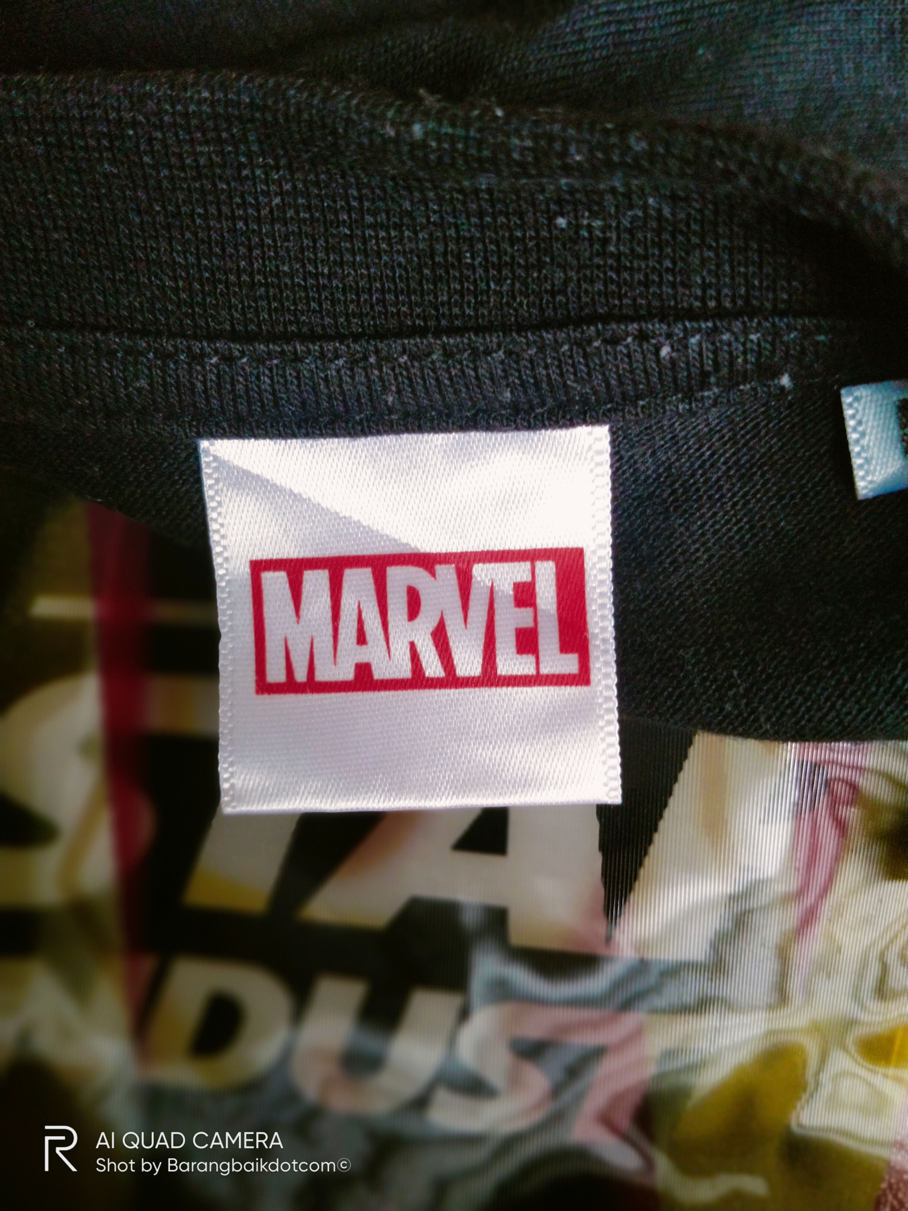 DC Comics × Marvel Comics Marvel --Tony Industries Bogo Reflective T- Shirts Size US L / EU 52-54 / 3 - 6 Thumbnail