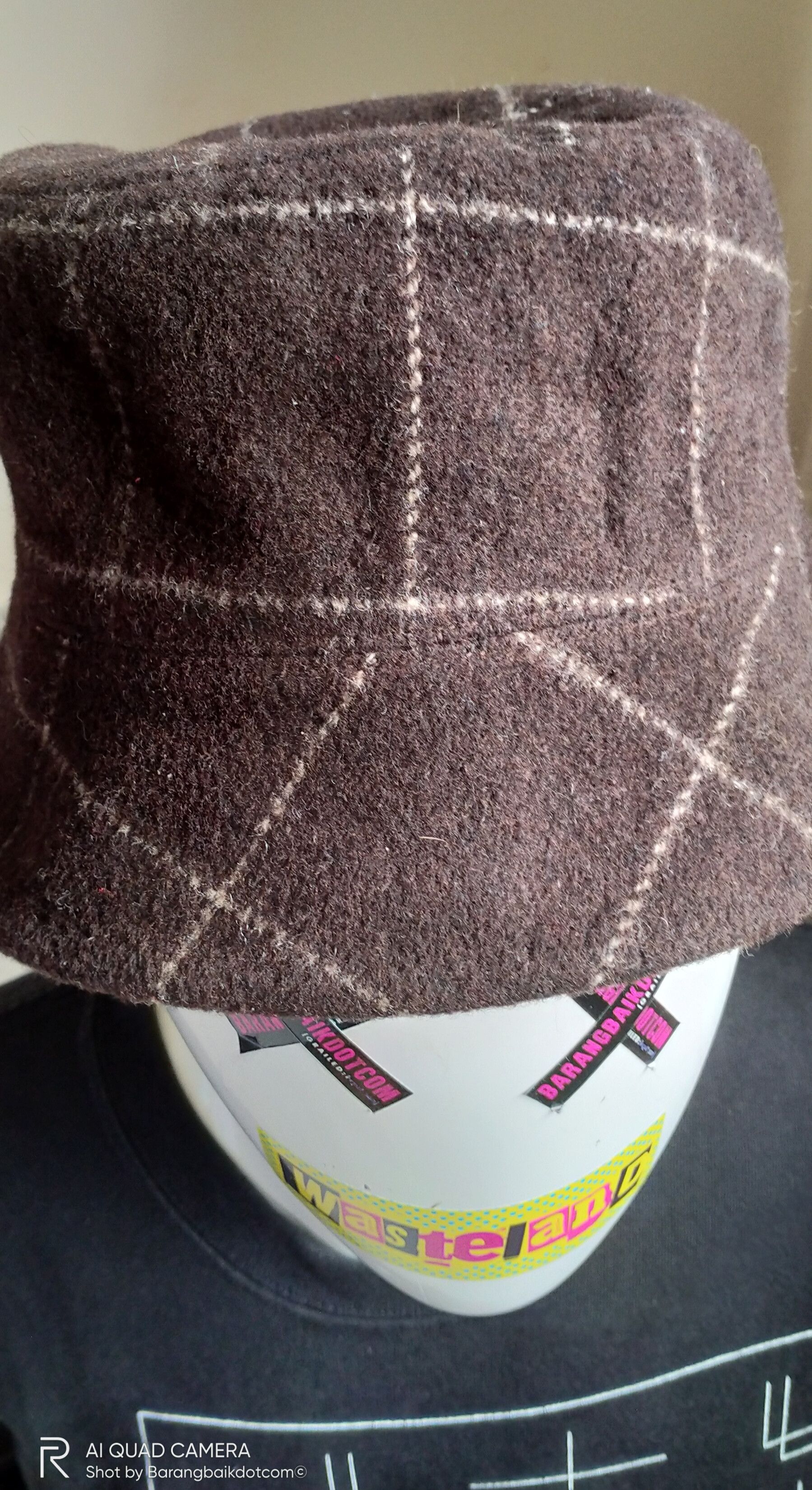DKNY × Vintage DKNY Wool Bucket Hat Size ONE SIZE - 3 Thumbnail