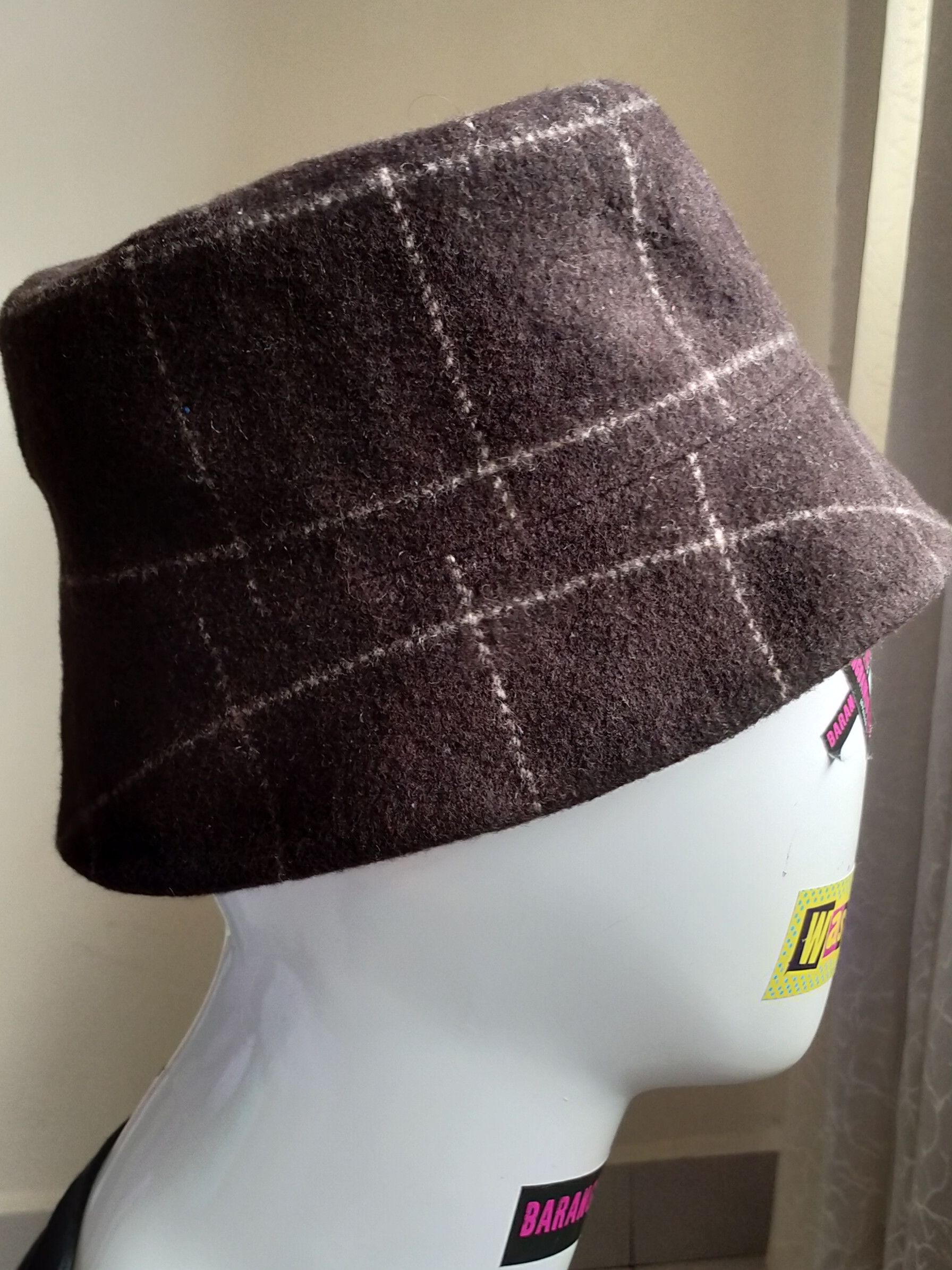 DKNY × Vintage DKNY Wool Bucket Hat Size ONE SIZE - 2 Thumbnail