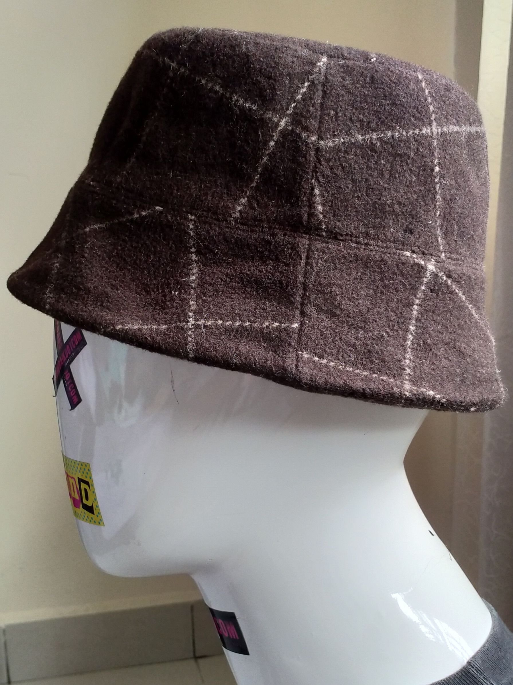 DKNY × Vintage DKNY Wool Bucket Hat Size ONE SIZE - 4 Thumbnail