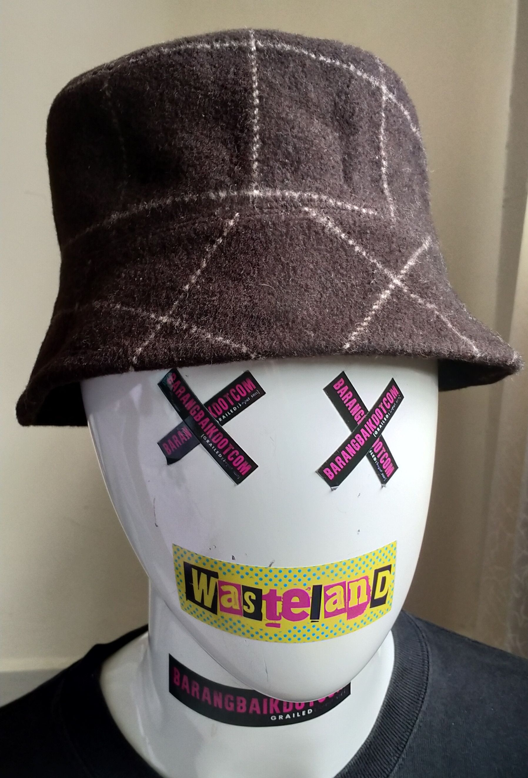 DKNY × Vintage DKNY Wool Bucket Hat Size ONE SIZE - 1 Thumbnail
