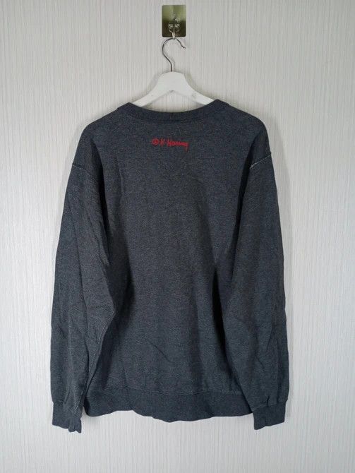 Keith Haring Rare Vintage Keith Haring Art Sweatshirt Size US XL / EU 56 / 4 - 2 Thumbnail
