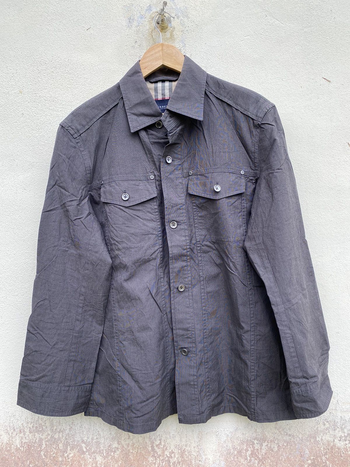 Burberry Burberry Cotton Jacket Size US L / EU 52-54 / 3 - 1 Thumbnail