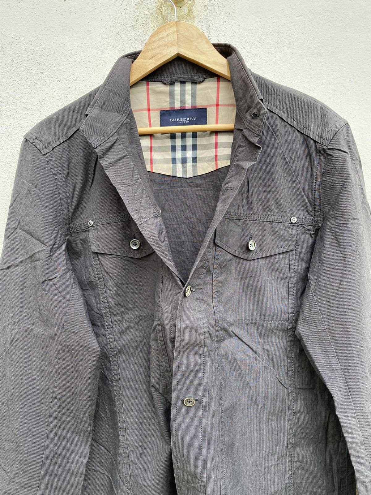 Burberry Burberry Cotton Jacket Size US L / EU 52-54 / 3 - 5 Thumbnail