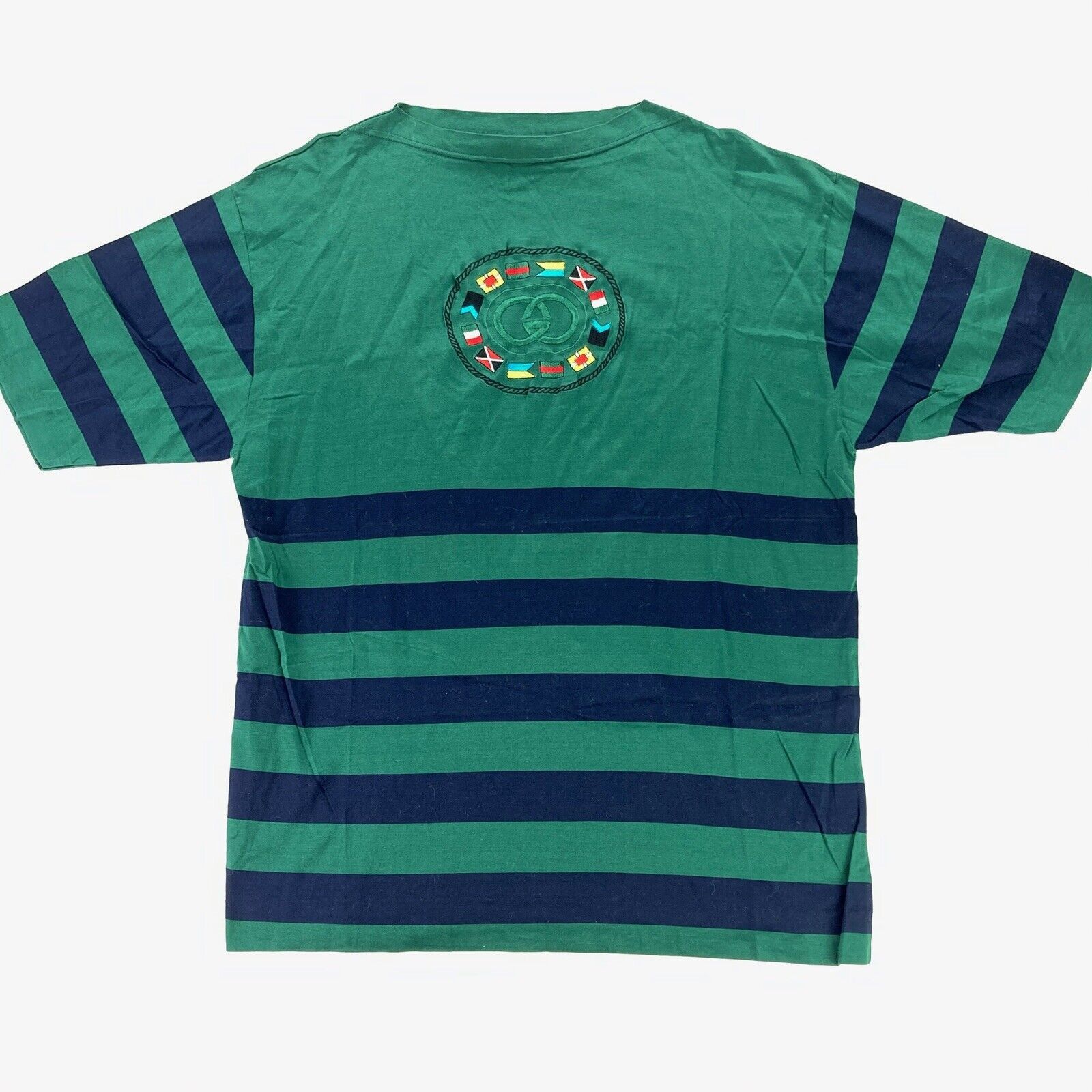 gucci-vtg-gucci-men-s-logo-nautical-world-flag-single-stitch-t-shirt