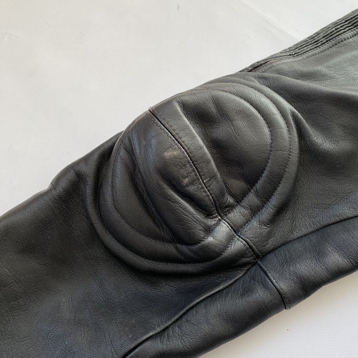 Leather × Vintage Vintage Richa Leather MOTO Pants Biker Size US 33 - 6 Thumbnail