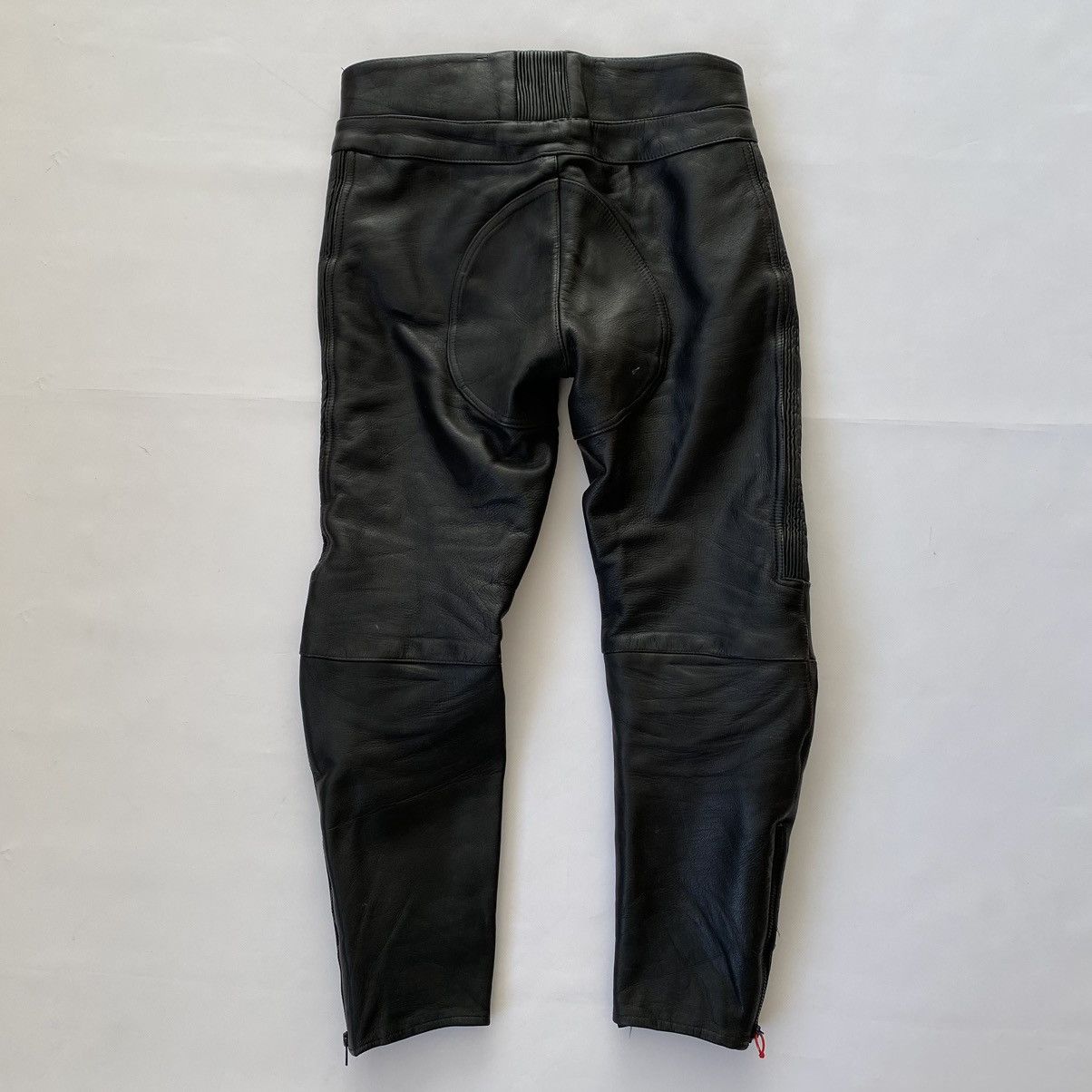 Leather × Vintage Vintage Richa Leather MOTO Pants Biker Size US 33 - 8 Thumbnail