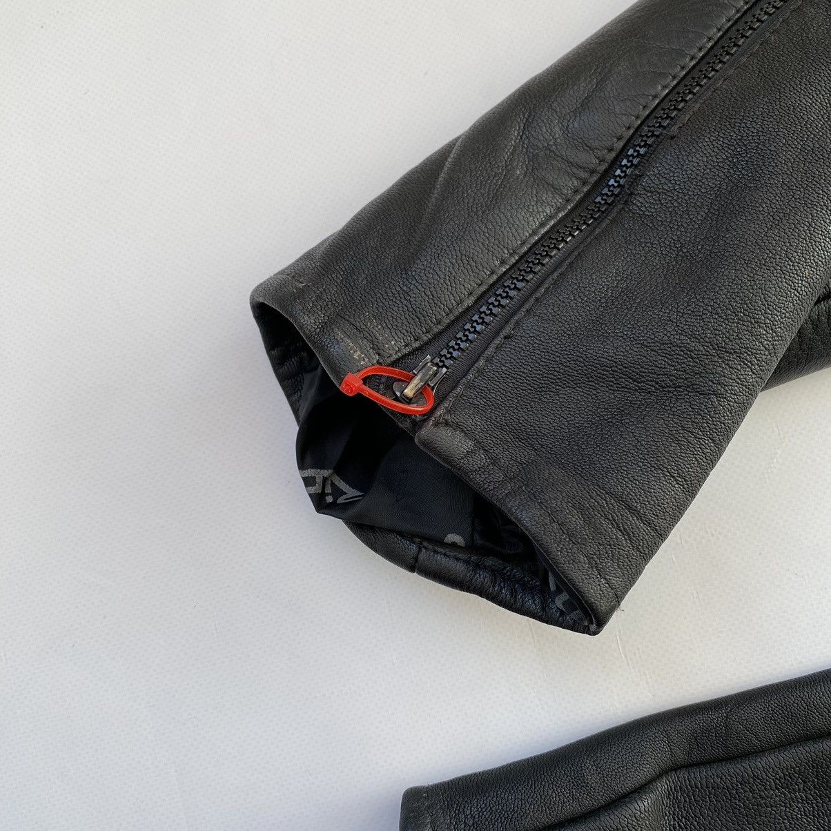 Leather × Vintage Vintage Richa Leather MOTO Pants Biker Size US 33 - 7 Thumbnail