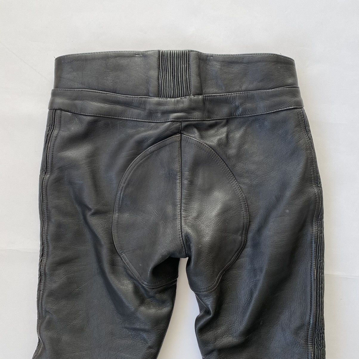 Leather × Vintage Vintage Richa Leather MOTO Pants Biker Size US 33 - 9 Thumbnail