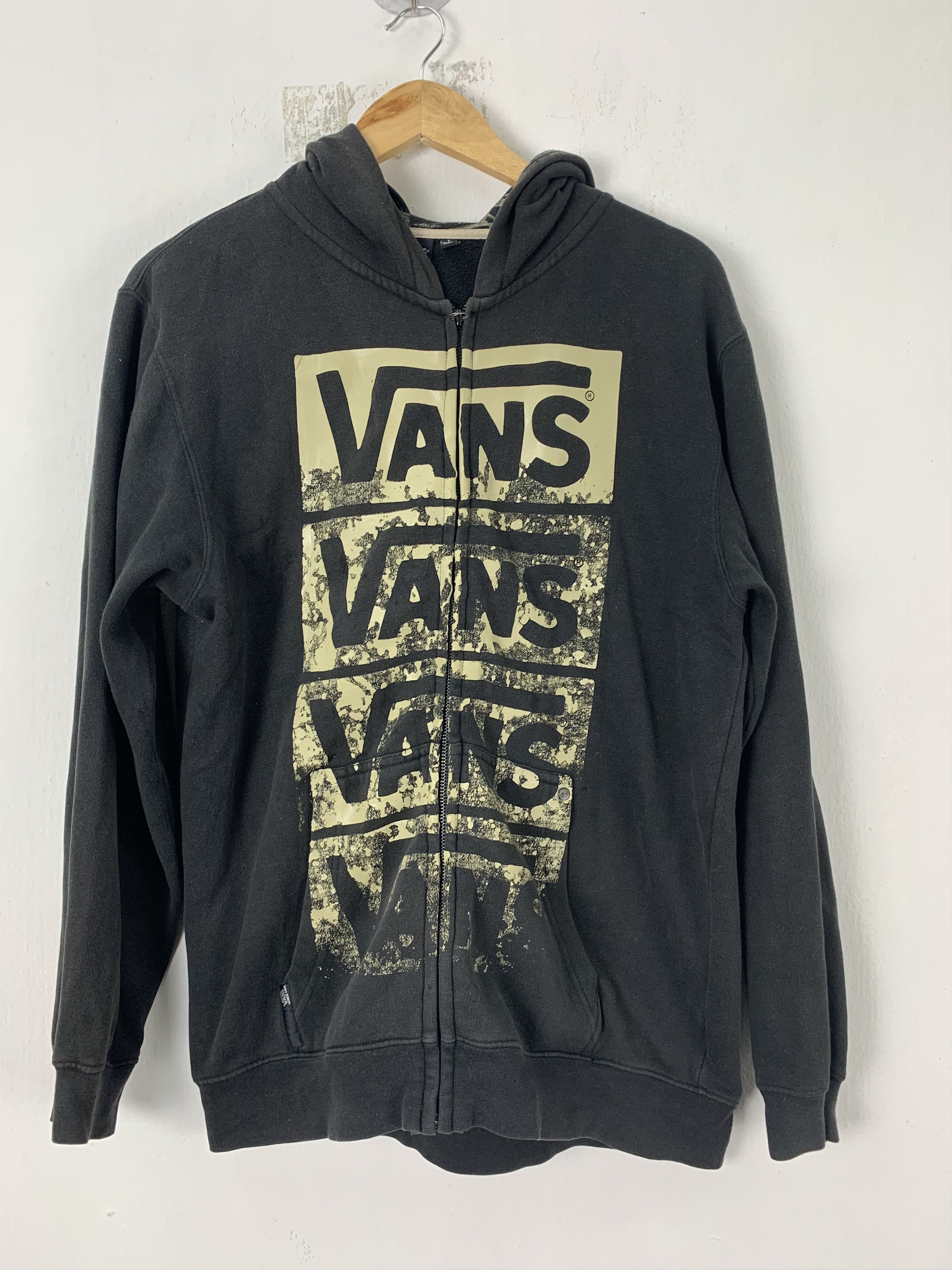 Vans Hoodie Zip Up 1966 Japanese Branded Streetwear #054