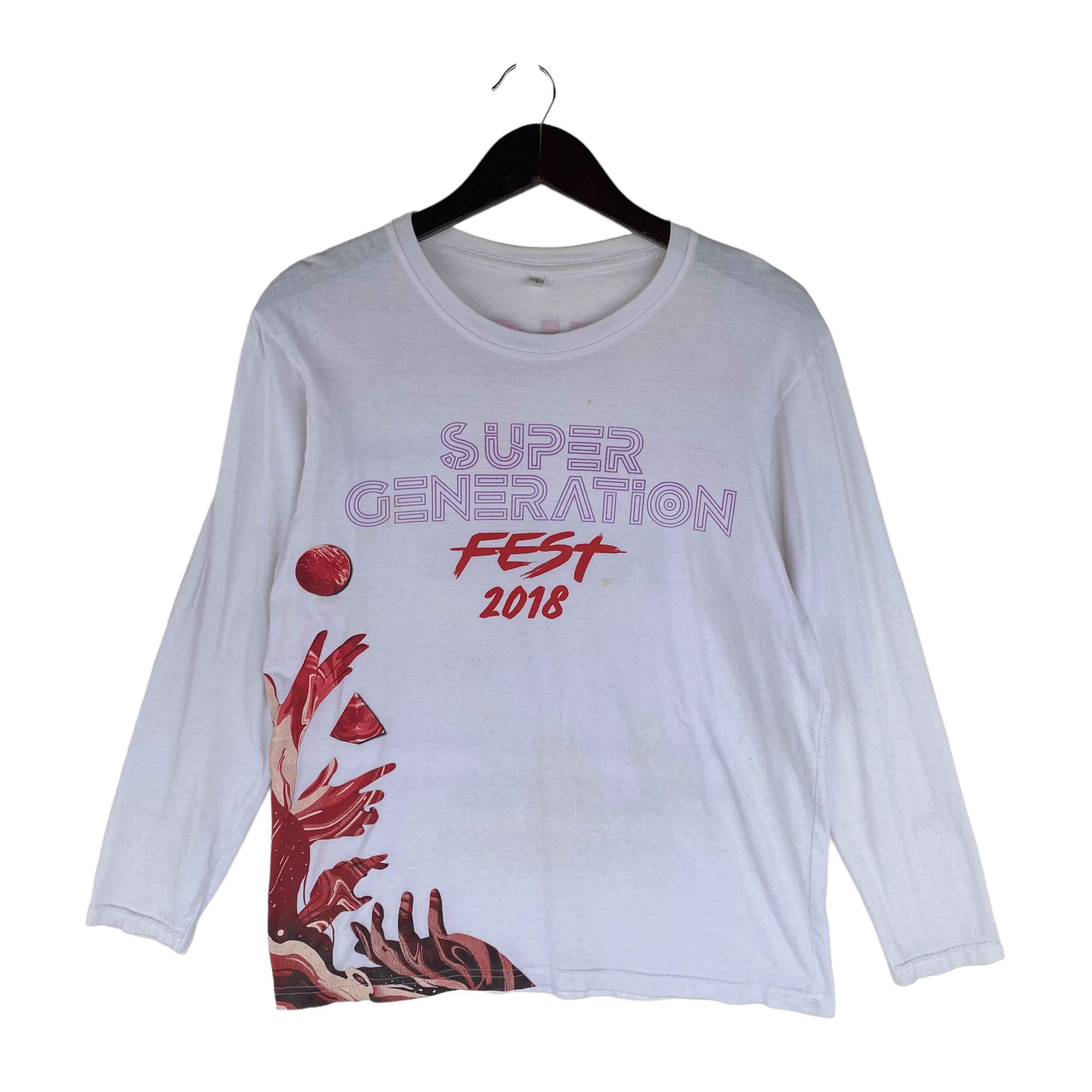 Band Tees RIDE / DIIV super generation fest 2018 official crew shirt Size US S / EU 44-46 / 1 - 2 Thumbnail