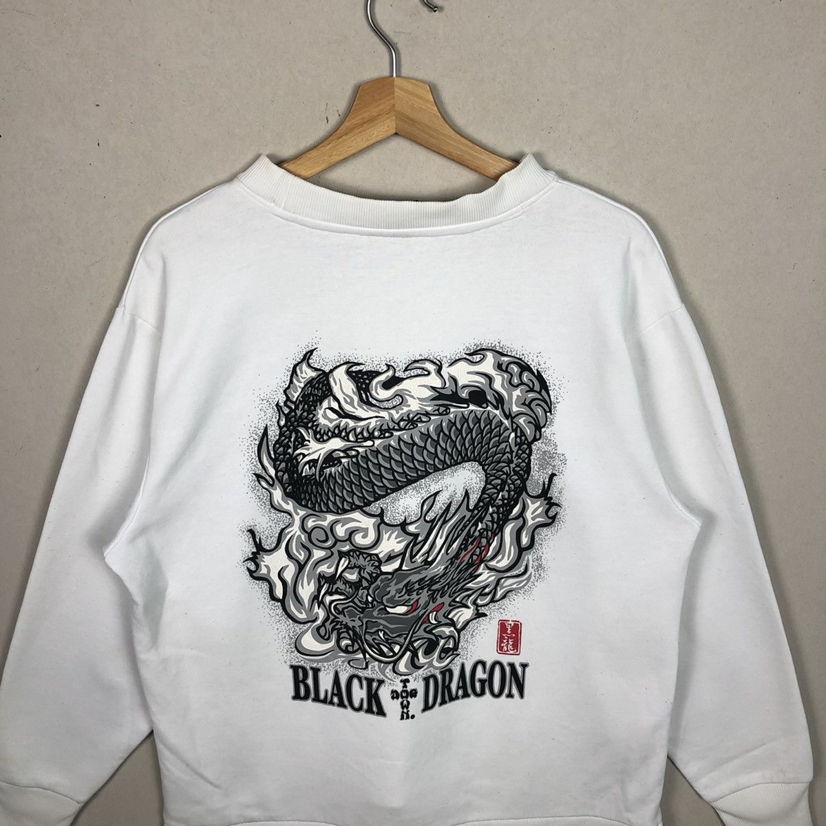 Dogtown Vintage 90’s Dogtown Dragon Symbol Printed Sweatshirt Size US L / EU 52-54 / 3 - 3 Thumbnail