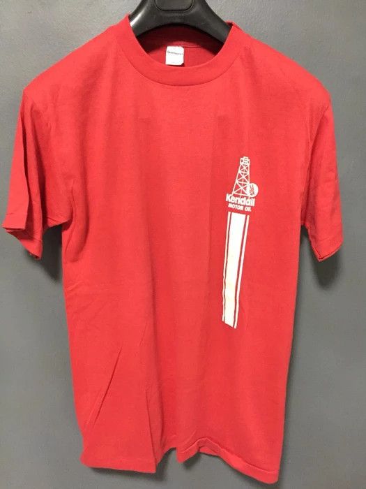 vintage Kendall Motor oil Promo T-shirt Sportswear Tag 80's