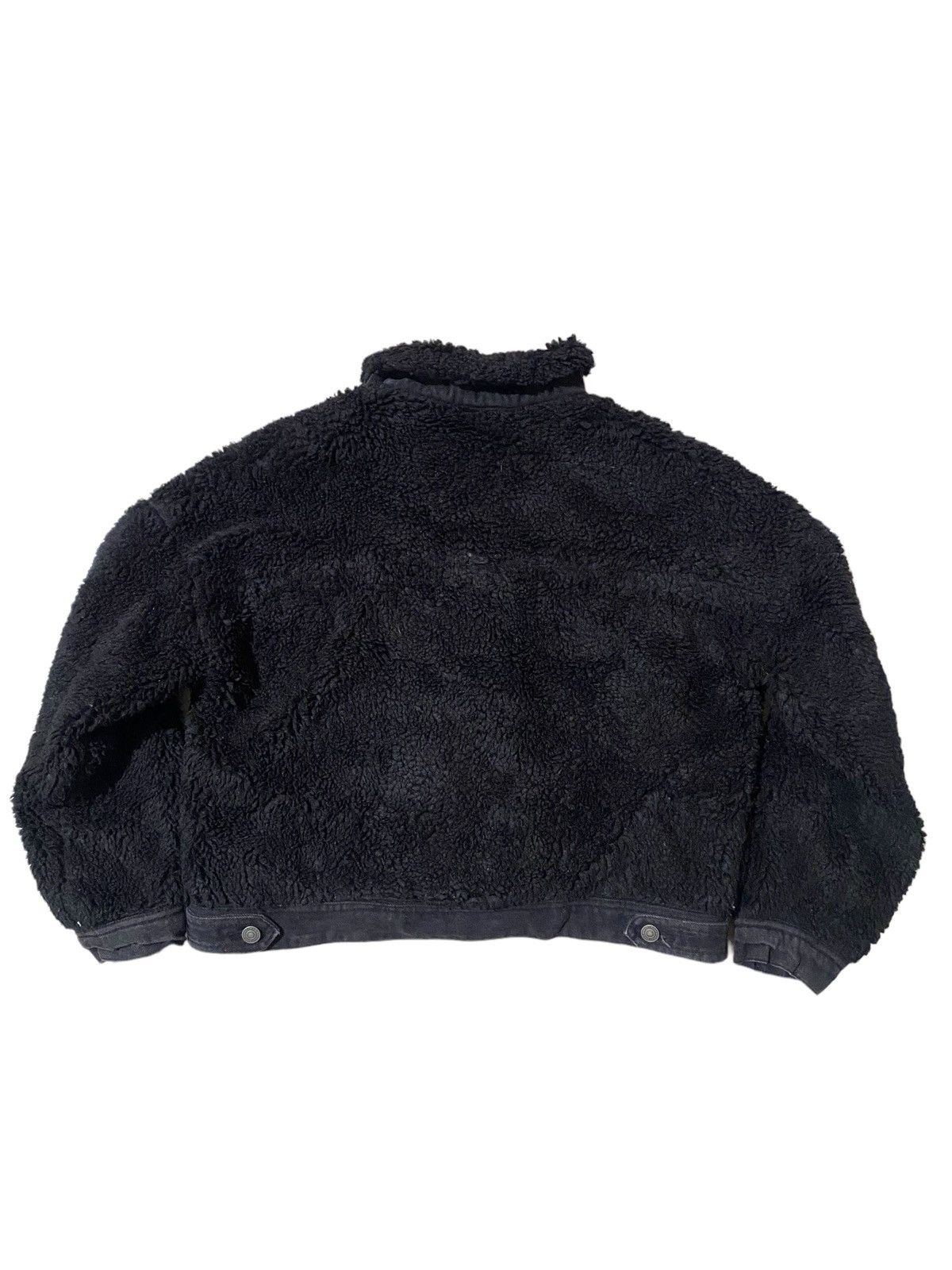 Zara 💥Zara Sherpa Fleece Denim Jacket Size M / US 6-8 / IT 42-44 - 4 Thumbnail