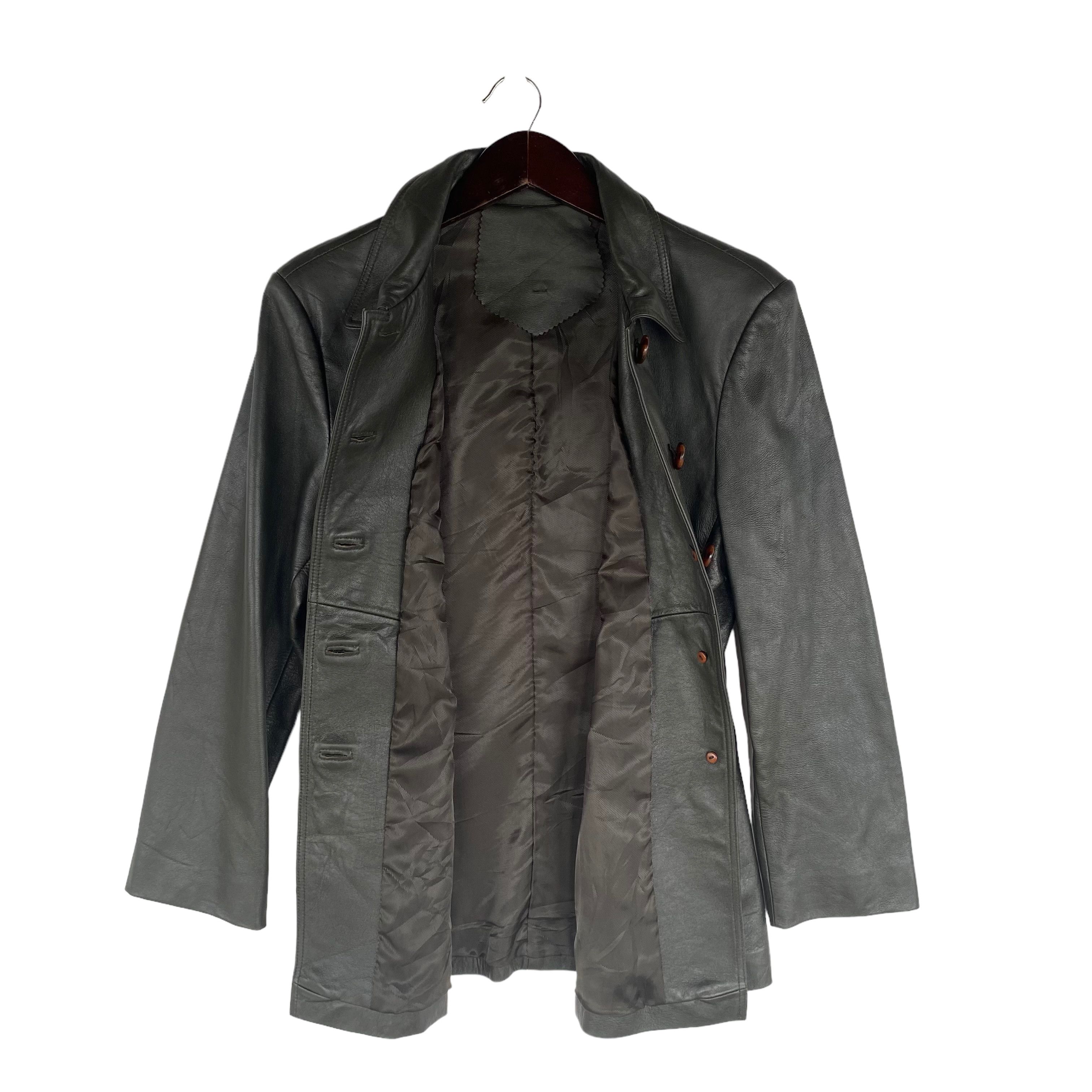 Other LEATHER Blazer Jacket coat Size US M / EU 48-50 / 2 - 3 Thumbnail