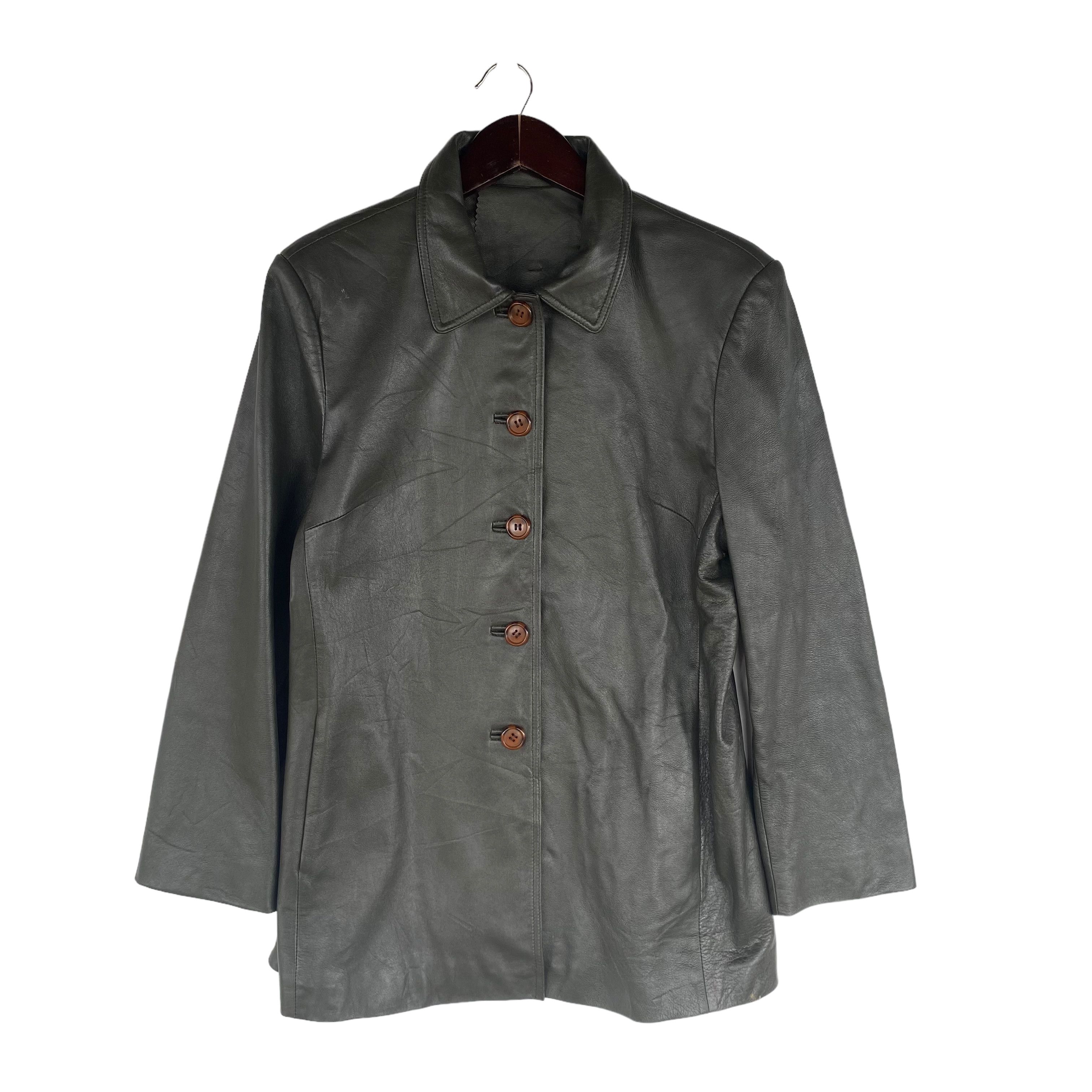 LEATHER Blazer Jacket coat