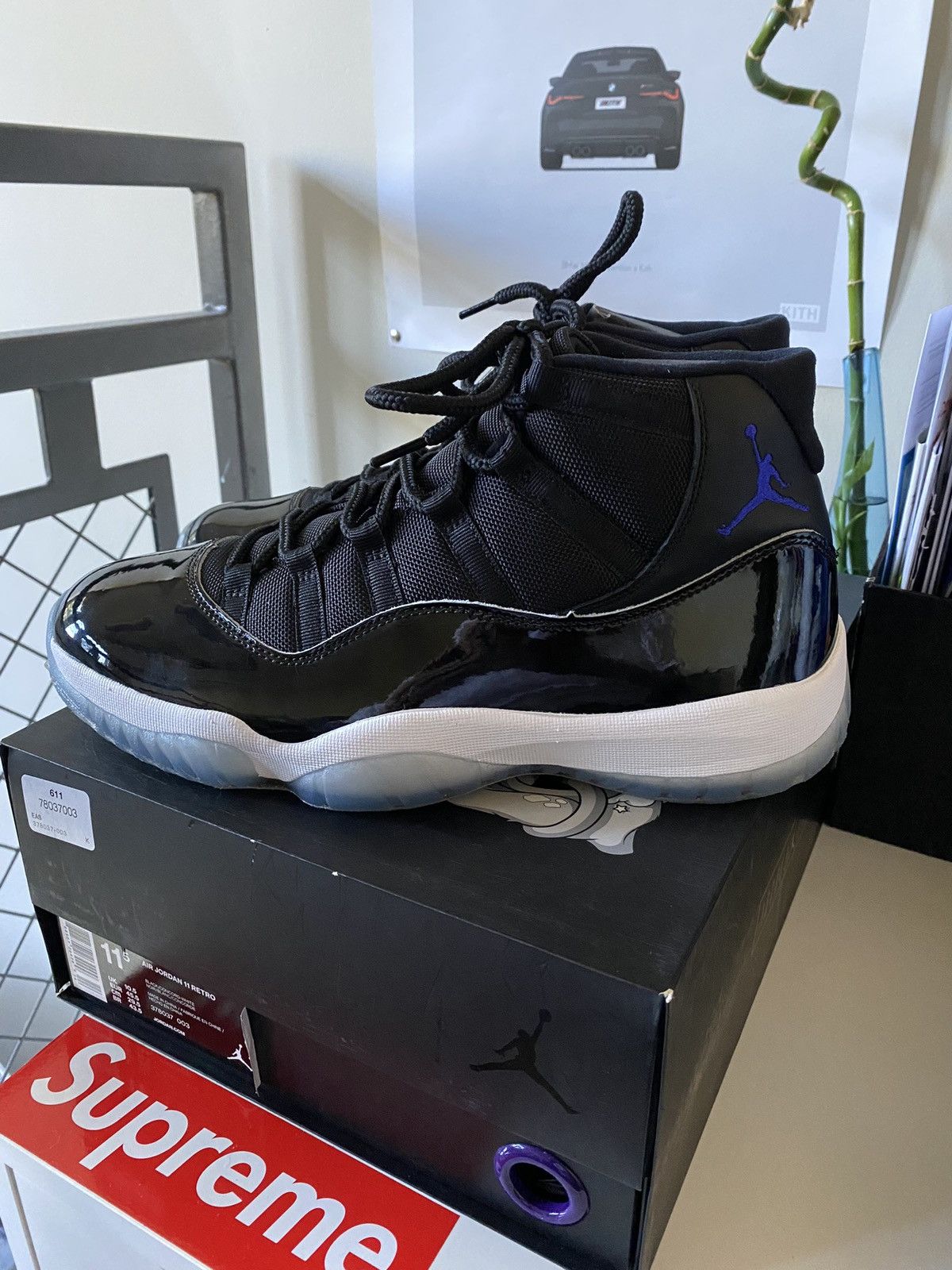 jordan retro 11 space jam size 12