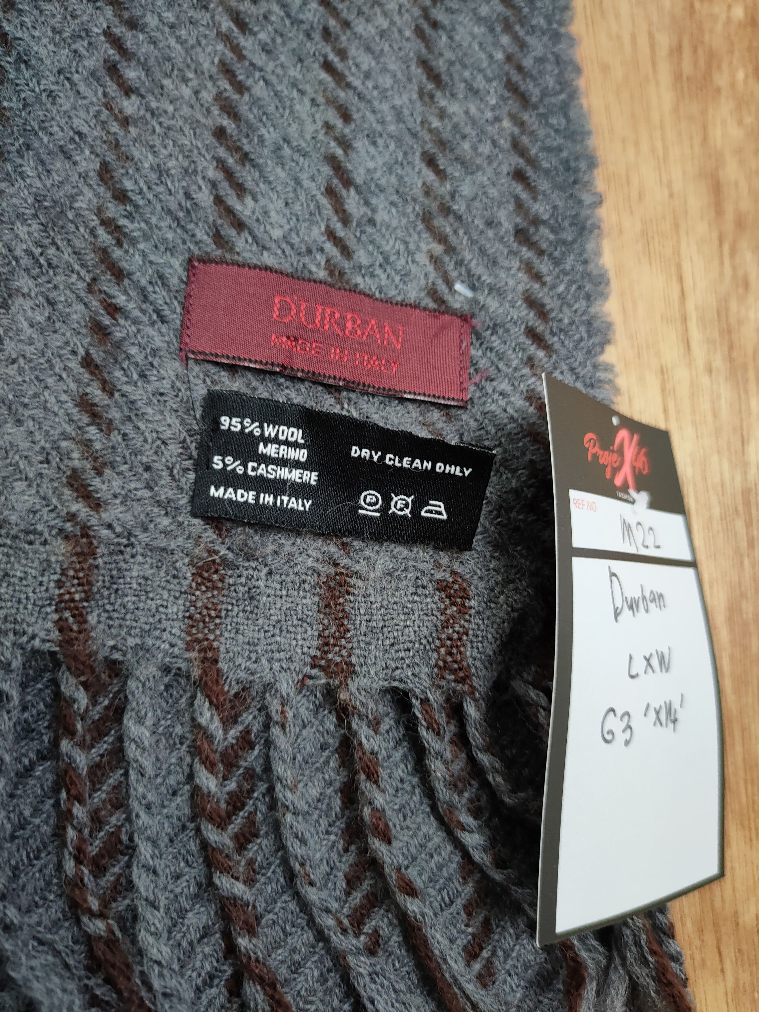 Designer Durban scarves muffler wool brand #m22 Size ONE SIZE - 4 Thumbnail
