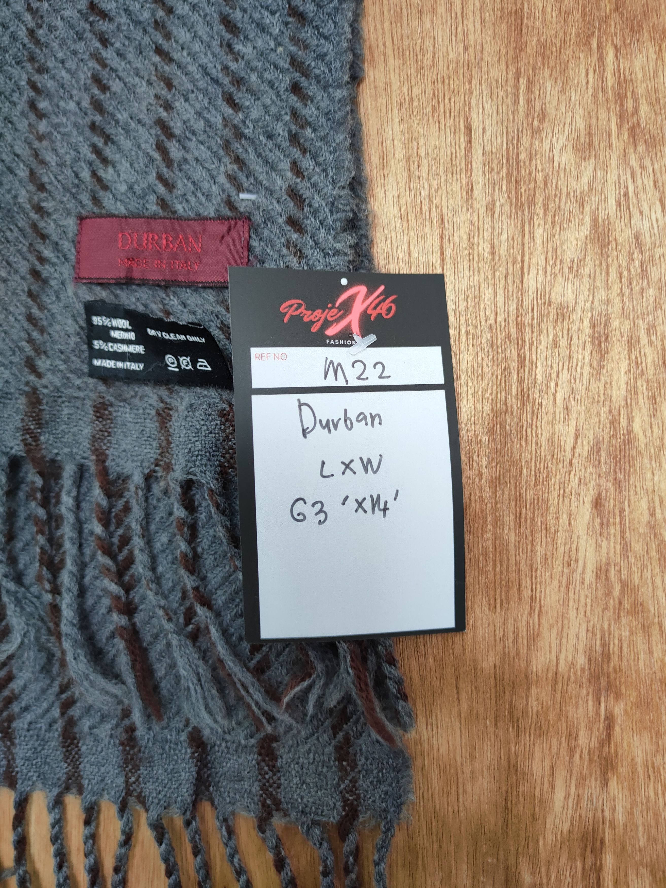 Designer Durban scarves muffler wool brand #m22 Size ONE SIZE - 5 Thumbnail