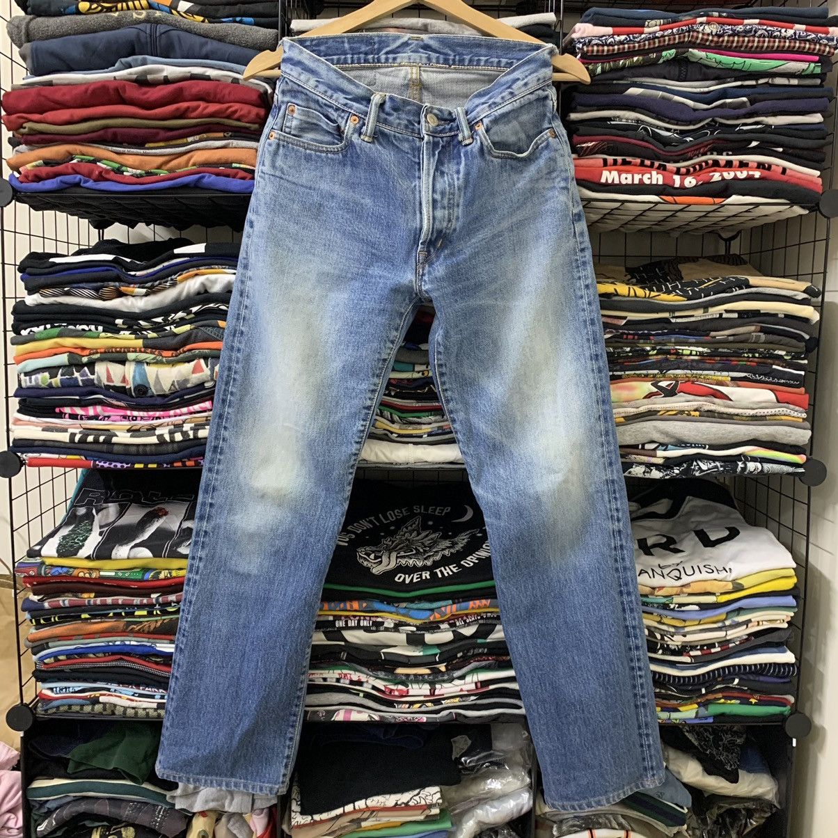 HOLLYWOOD RANCH MARKET × Vintage BLUE BLUE X HR MARKET BY SEILIN & CO Size US 28 / EU 44 - 1 Thumbnail