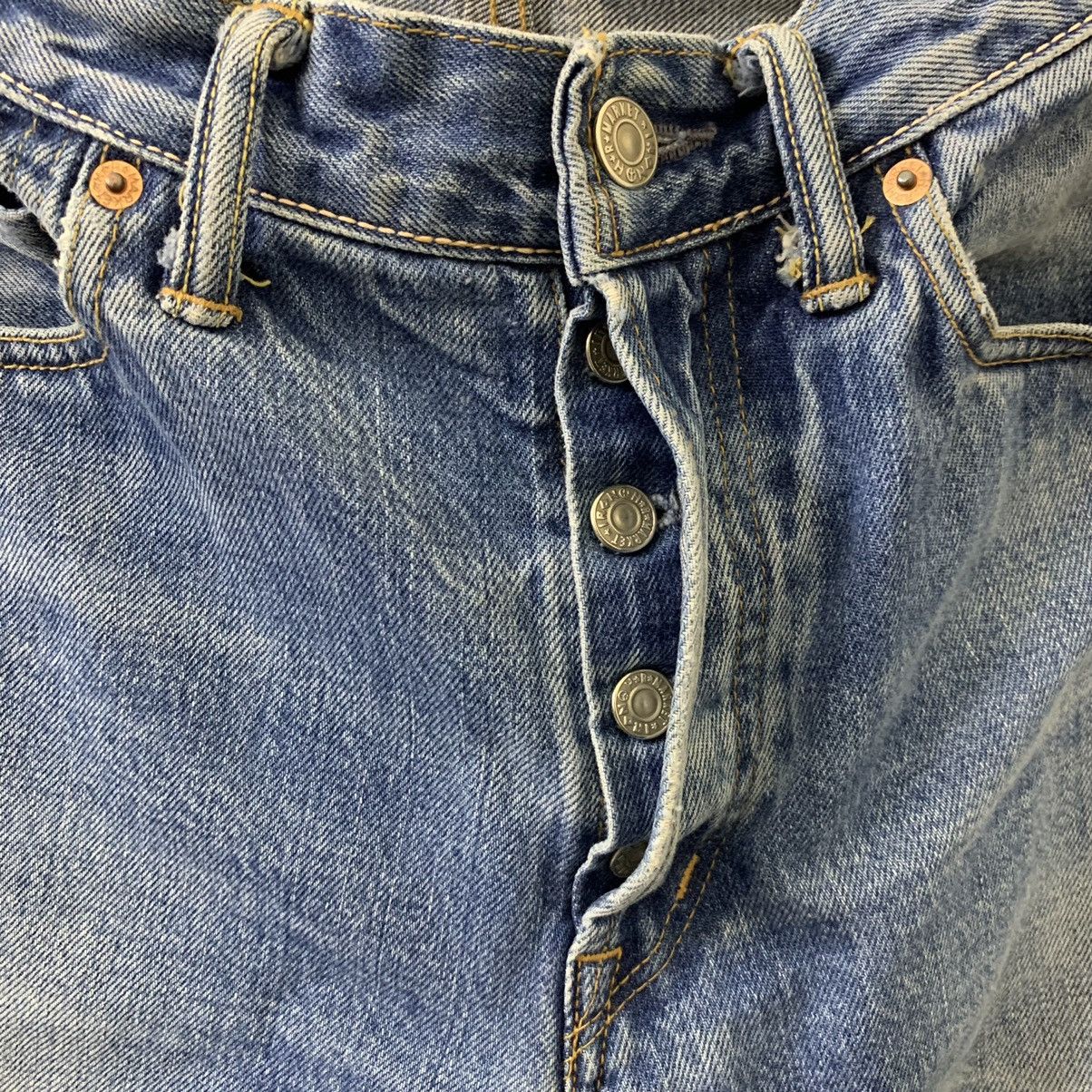 HOLLYWOOD RANCH MARKET × Vintage BLUE BLUE X HR MARKET BY SEILIN & CO Size US 28 / EU 44 - 6 Thumbnail