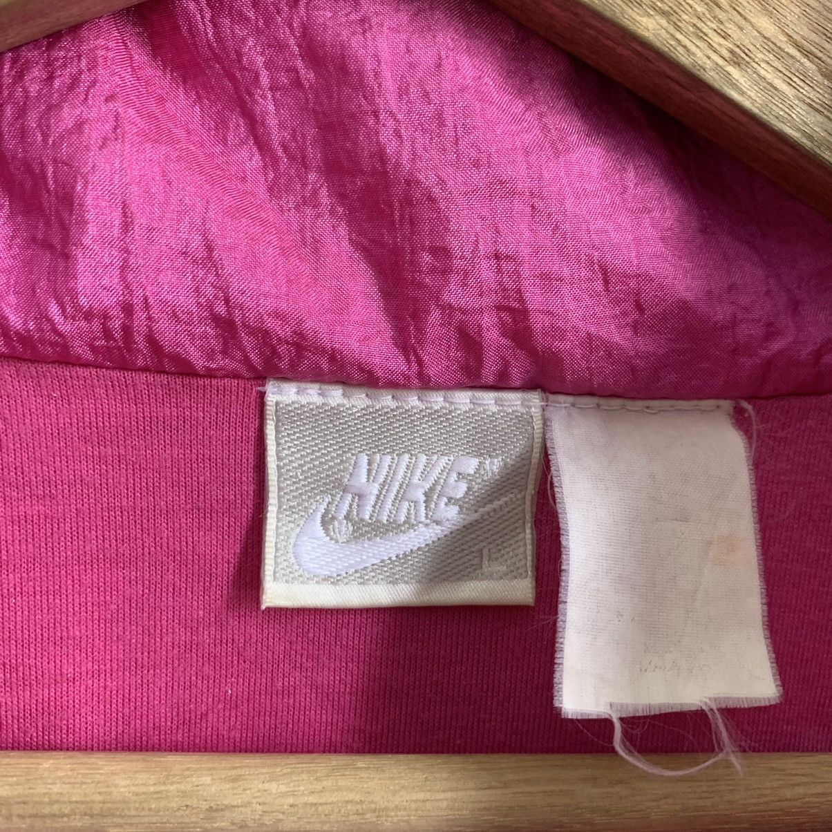 Nike × Vintage Nike White Tag Windbreaker Jacket Size US L / EU 52-54 / 3 - 6 Thumbnail