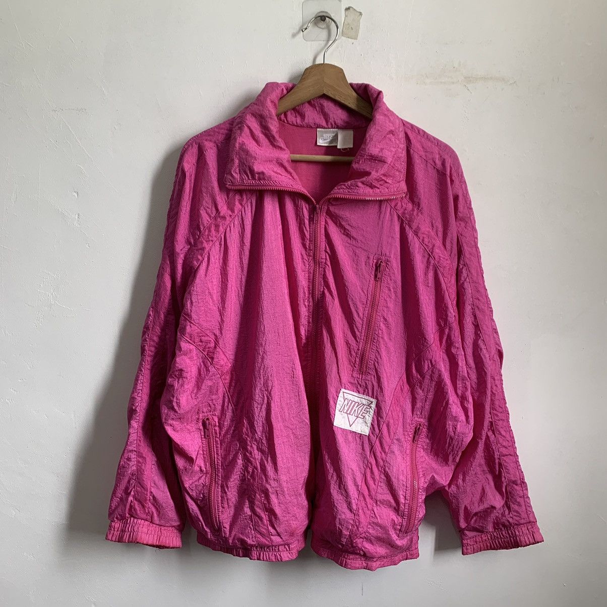 Nike × Vintage Nike White Tag Windbreaker Jacket Size US L / EU 52-54 / 3 - 1 Thumbnail